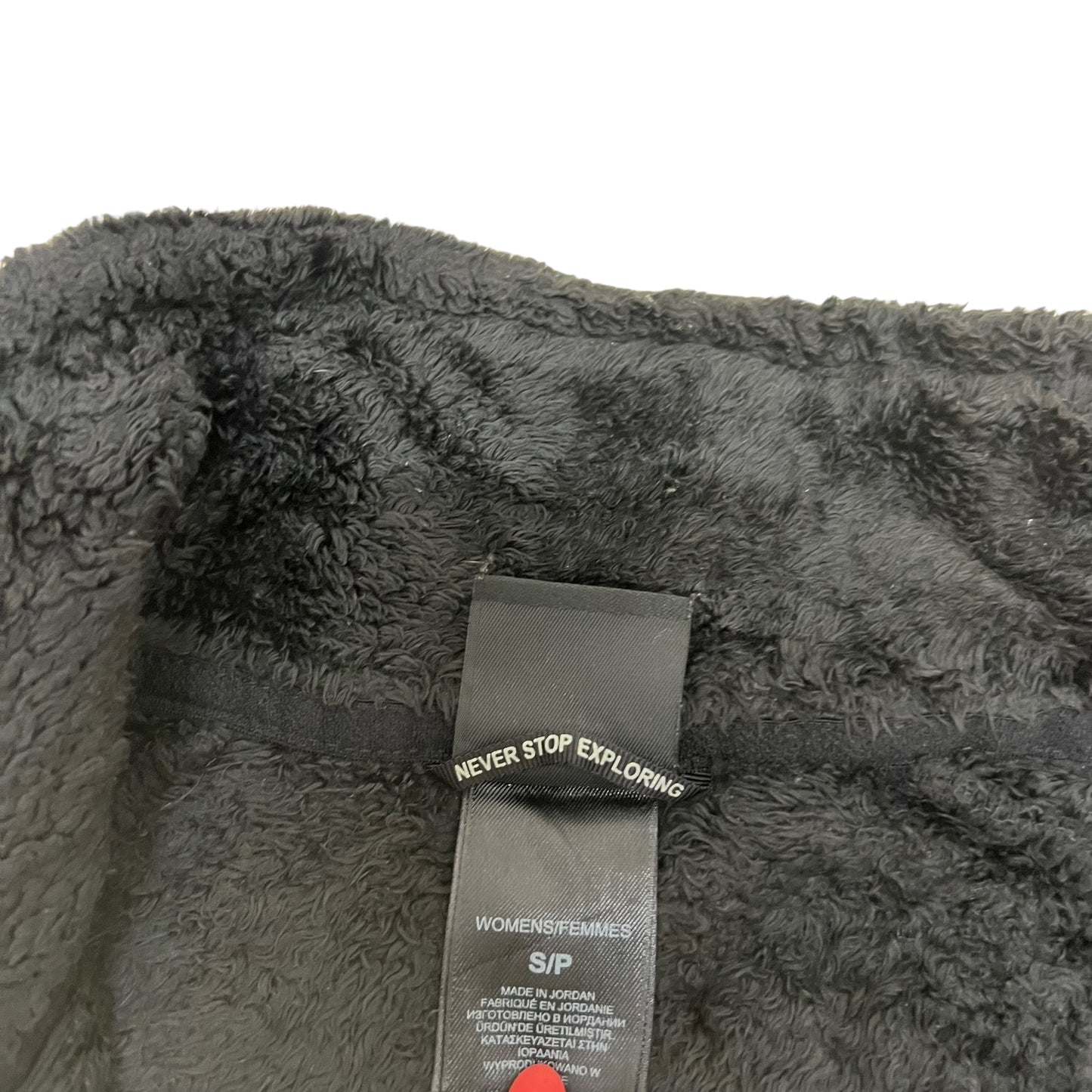 GM363 THE NORTH FACE ザノースフェイス 長袖 ジップアップ フリース ジャケット 上着 羽織り トップス ブラック レディース S