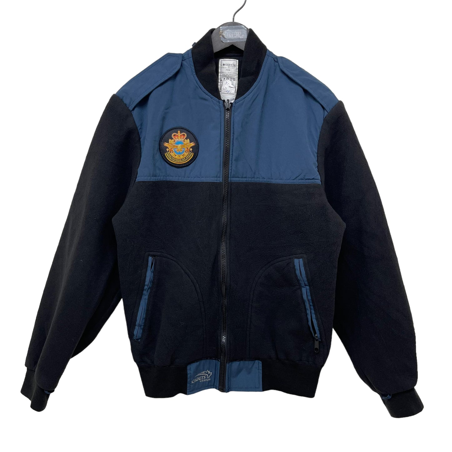 GC142 ROYAL CANADIAN AIR CADETS ミリタリージャケット カナダ空軍 軍服 ネイビー メンズ インナー着脱可能