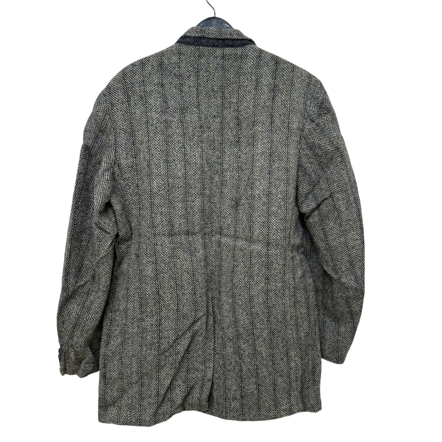 GC952 HARRIS TWEED ハリスツイード テーラードジャケット ジャケット ウールジャケット ウール100% 長袖 羽織り グレー メンズ