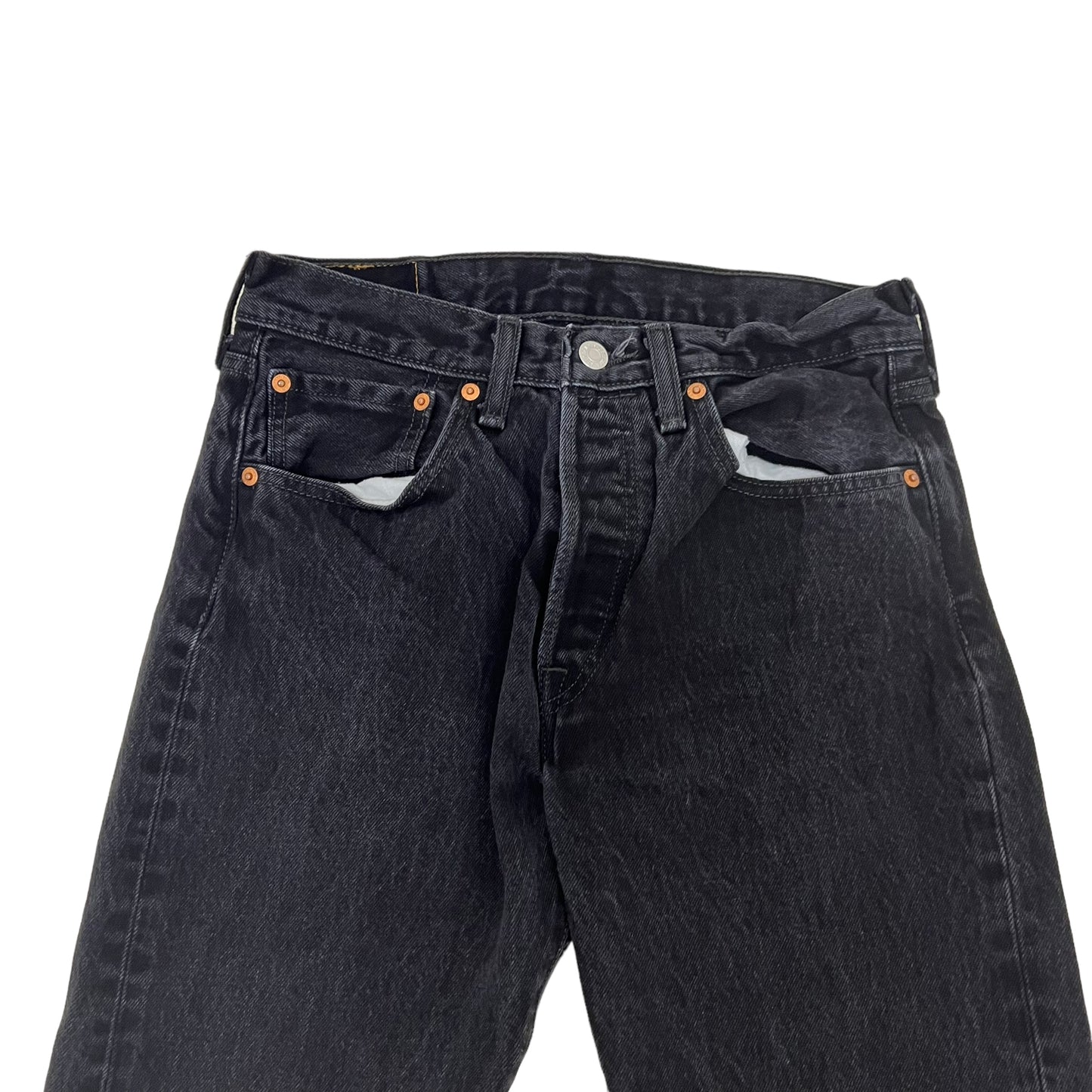 GM218 Levi's リーバイス 501 デニムパンツ ジーンズ ジーパン Gパン ロングパンツ ボトムス ブラック系 メンズ W31