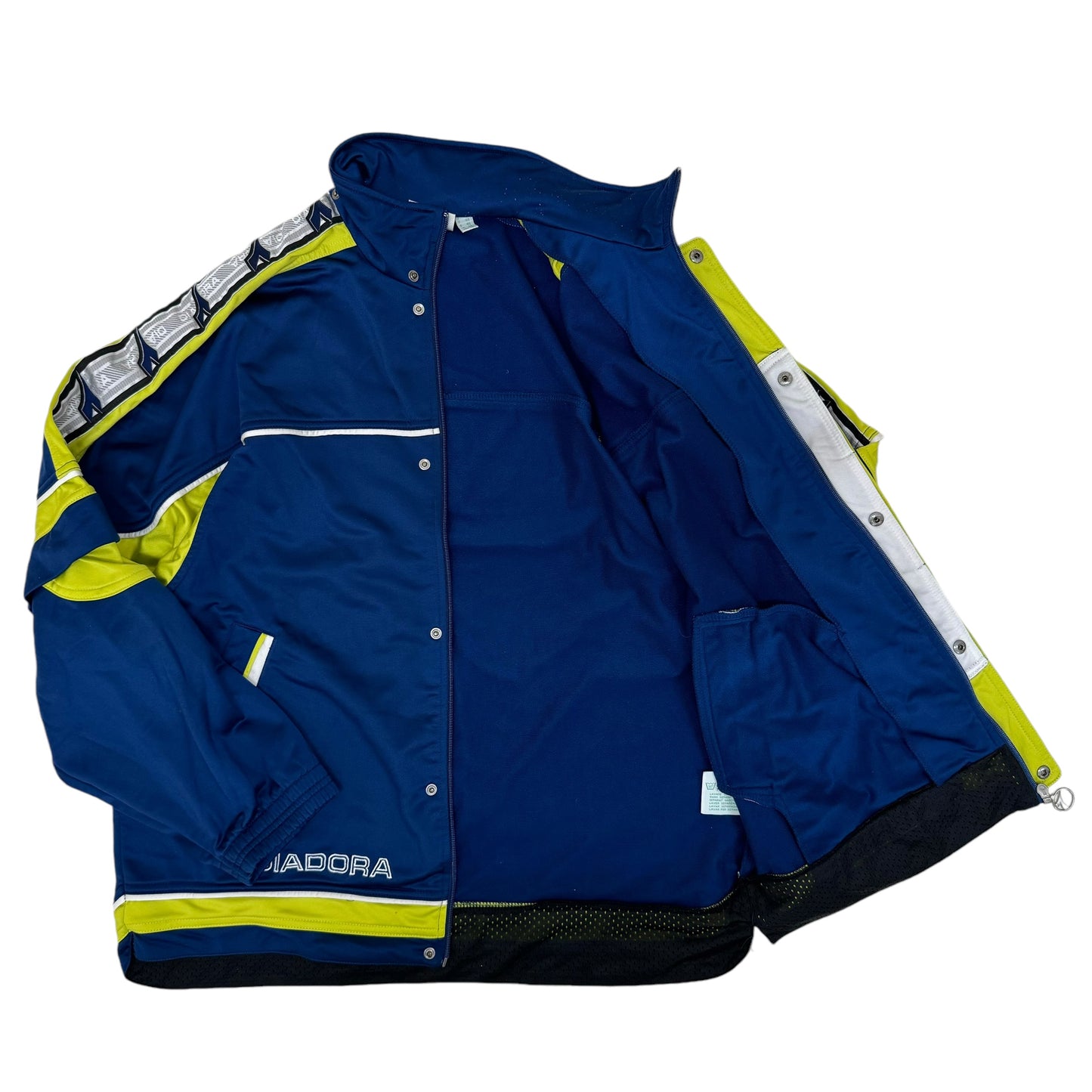 GC946 DIADORA ジャージ トラックジャケット スポーツ ジップアップジャケット ネイビー メンズ サイズ36