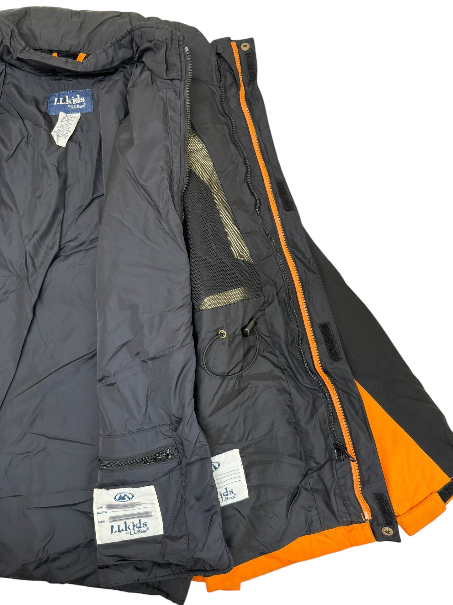 GC940 LLKids by L.L.Bean エルエルビーンキッズ キッズ ジュニア 子供服 ゴアテックス ナイロンジャケット ジャケット 羽織り オレンジ キッズサイズXL