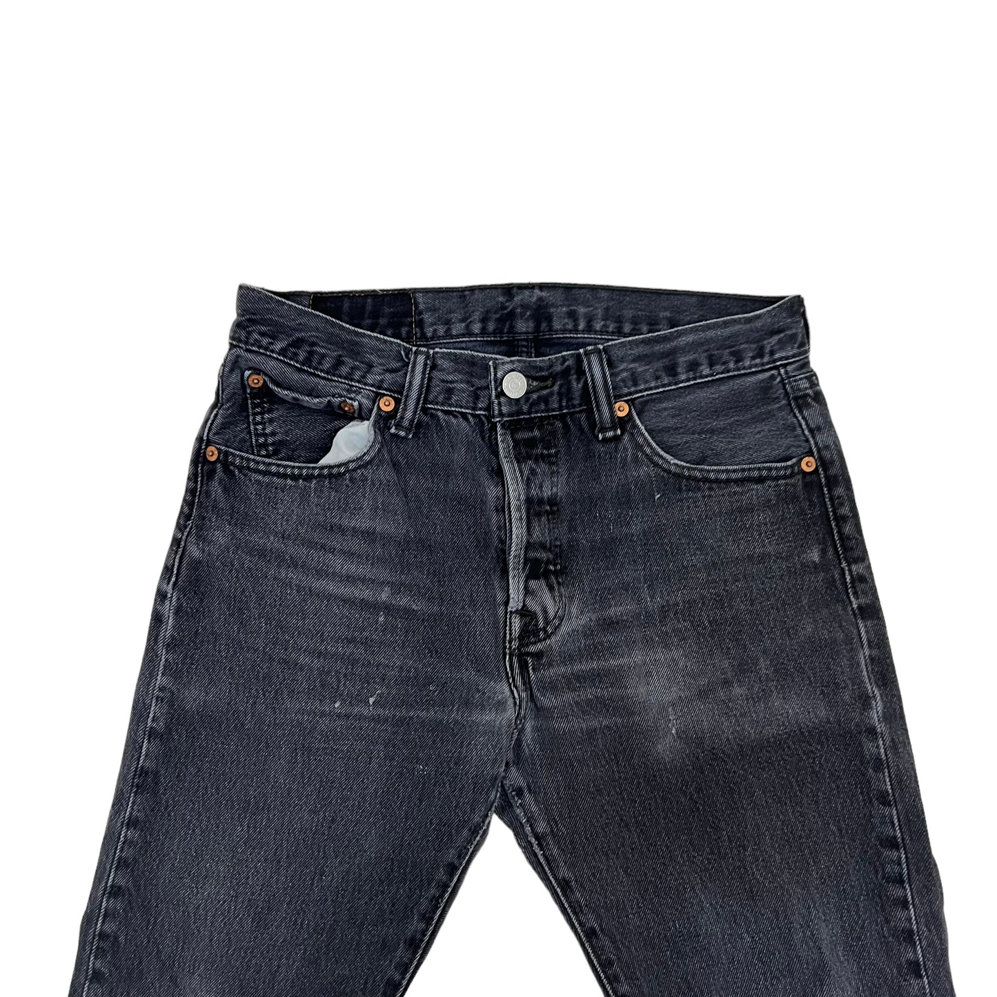 GM219 Levi's リーバイス 501 デニムパンツ ジーパン ジーンズ Gパン ロングパンツ ボトムス グレー系 メンズ W30