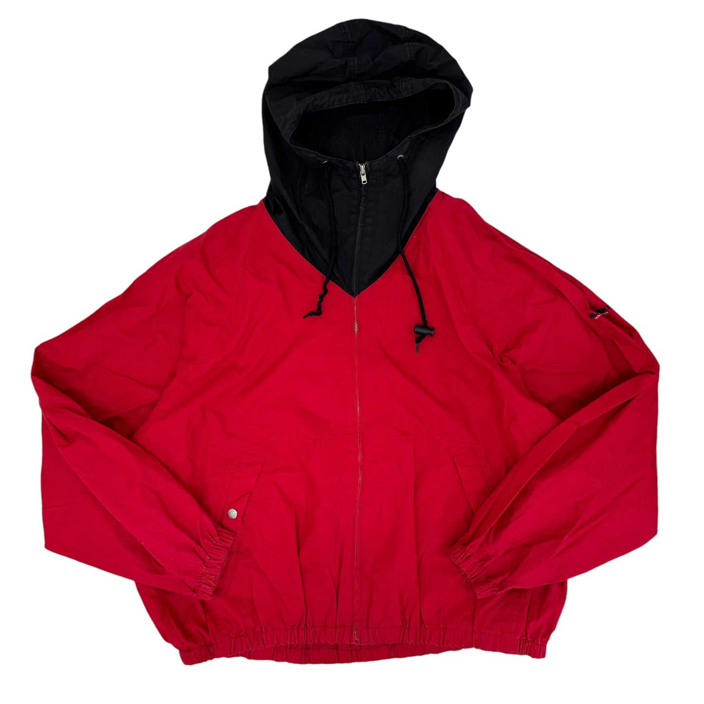 GC941 POLO SPORT RALPH LAUREN ポロスポーツ コットンジャケット コットン 綿 100% フーディージャケット ジップアップジャケット ジャケット 長袖 レッド メンズ サイズXL