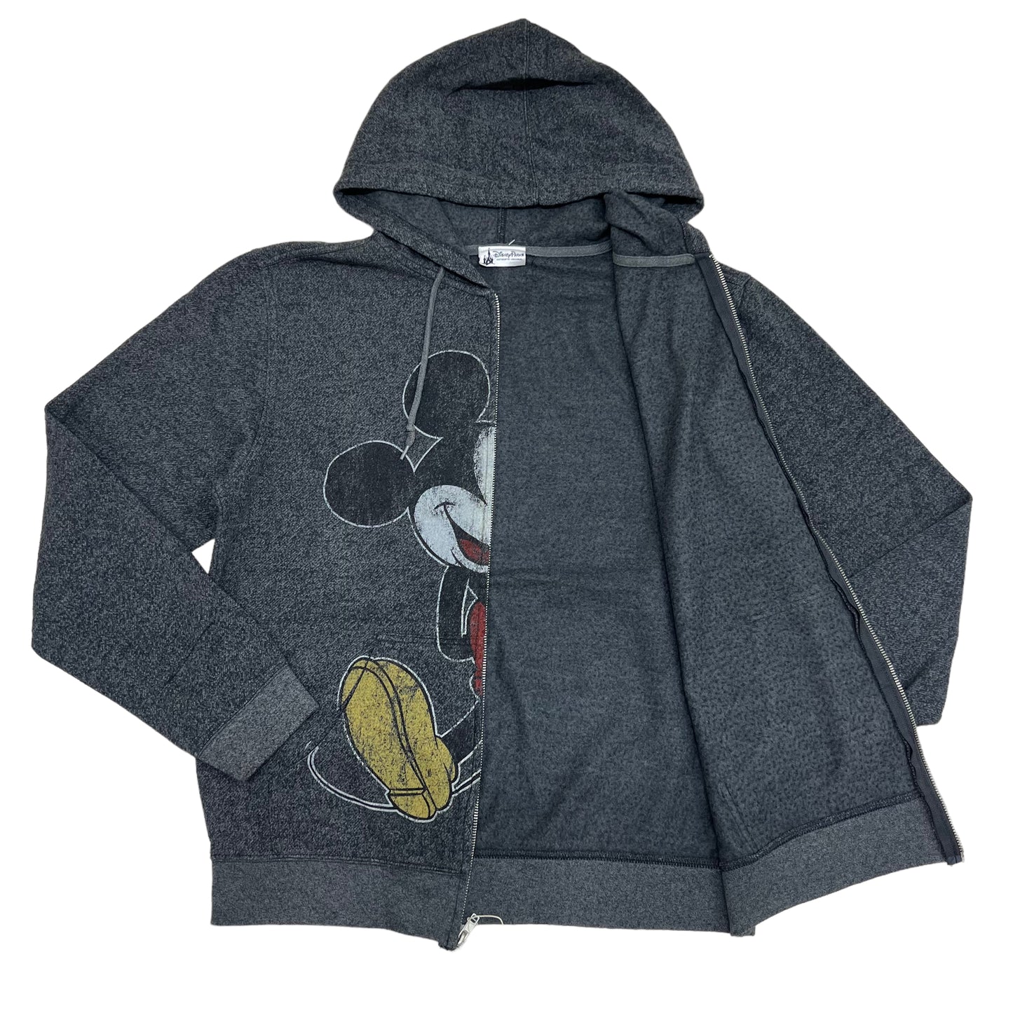 GM13 Disney Parks ディズニーパークス スウェット パーカー ダークグレー メンズ M