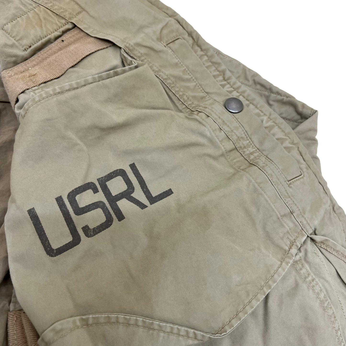 GM196 POLO RALPH LAUREN ポロラルフローレン 長袖 ジップアップ ジャケット 上着 羽織り トップス ベージュ系 メンズ