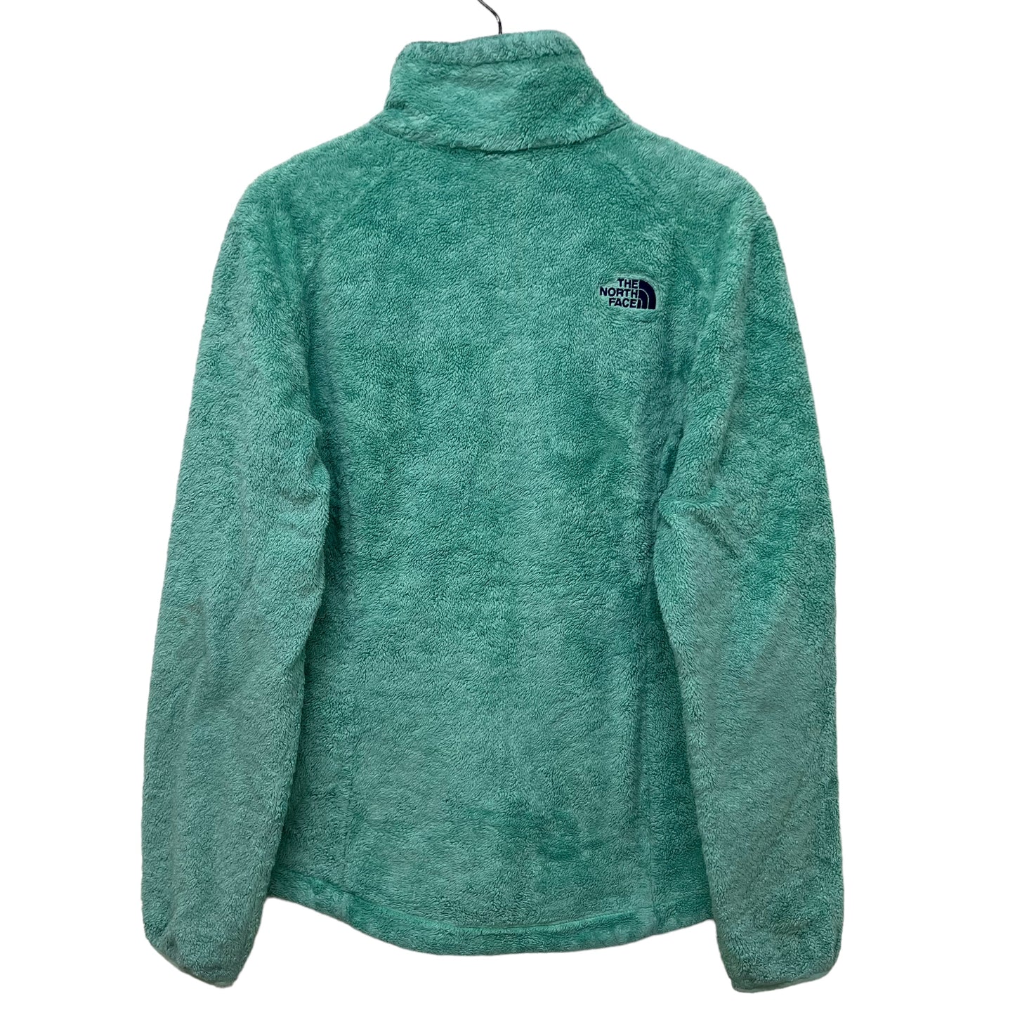 GM378 THE NORTH FACE ザノースフェイス 長袖 ジップアップ フリース ジャケット 上着 羽織り トップス グリーン系 レディース M
