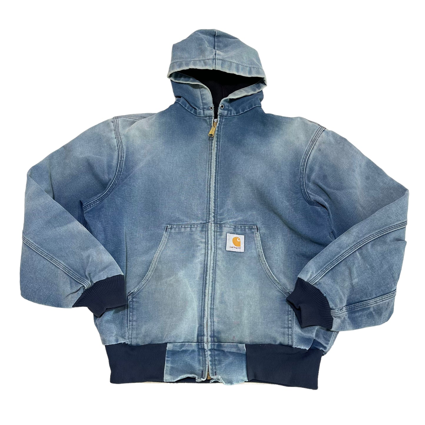 GC68 carhartt アクティブジャケット デニム メンズ ブルー サイズM