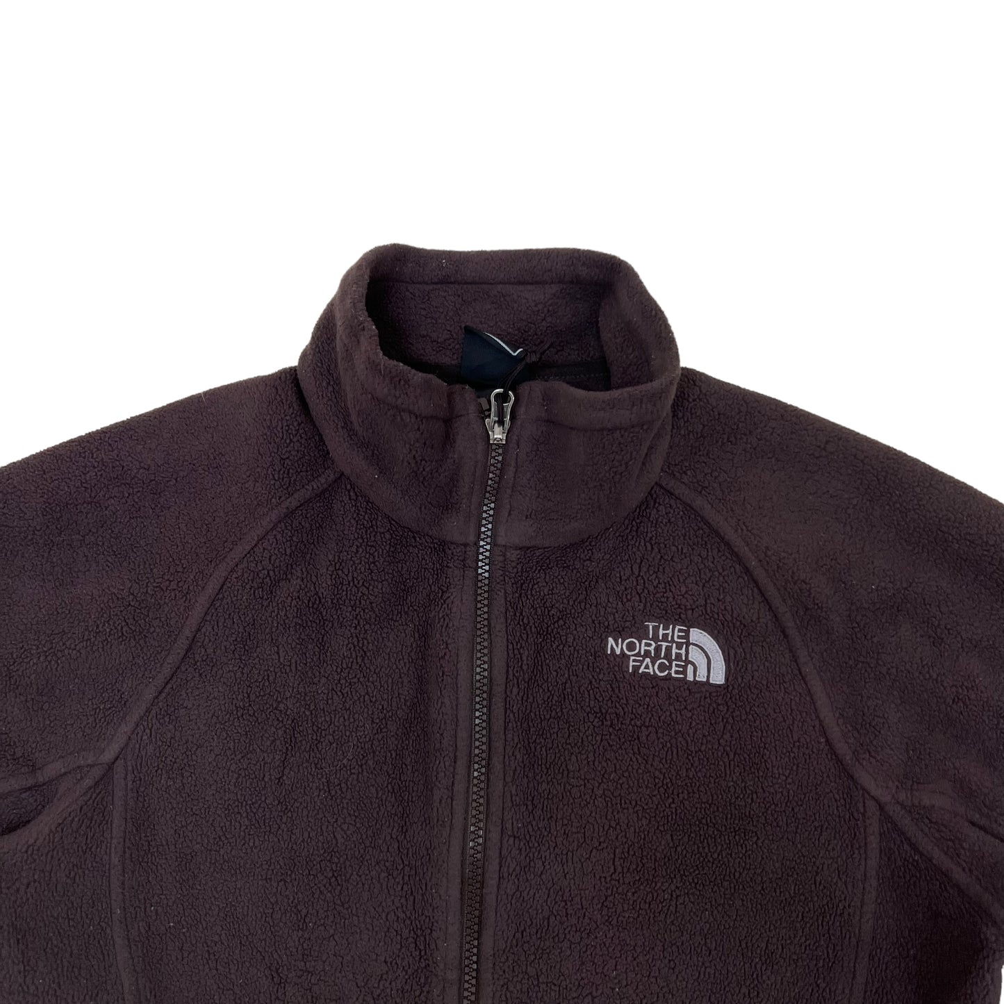 GM383 THE NORTH FACE ザノースフェイス 長袖 ジップアップ フリース ジャケット 上着 羽織り トップス ブラウン レディース M