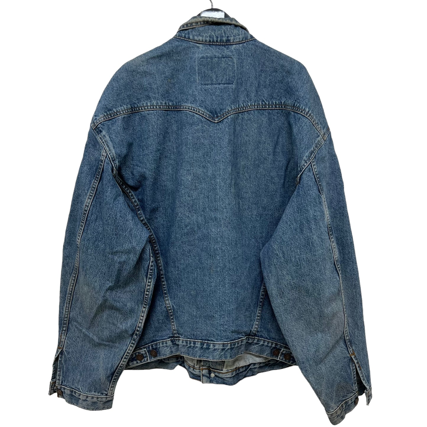GM174 Levi's リーバイス 長袖 デニムジャケット トップス ブルー系 メンズ 実寸参考