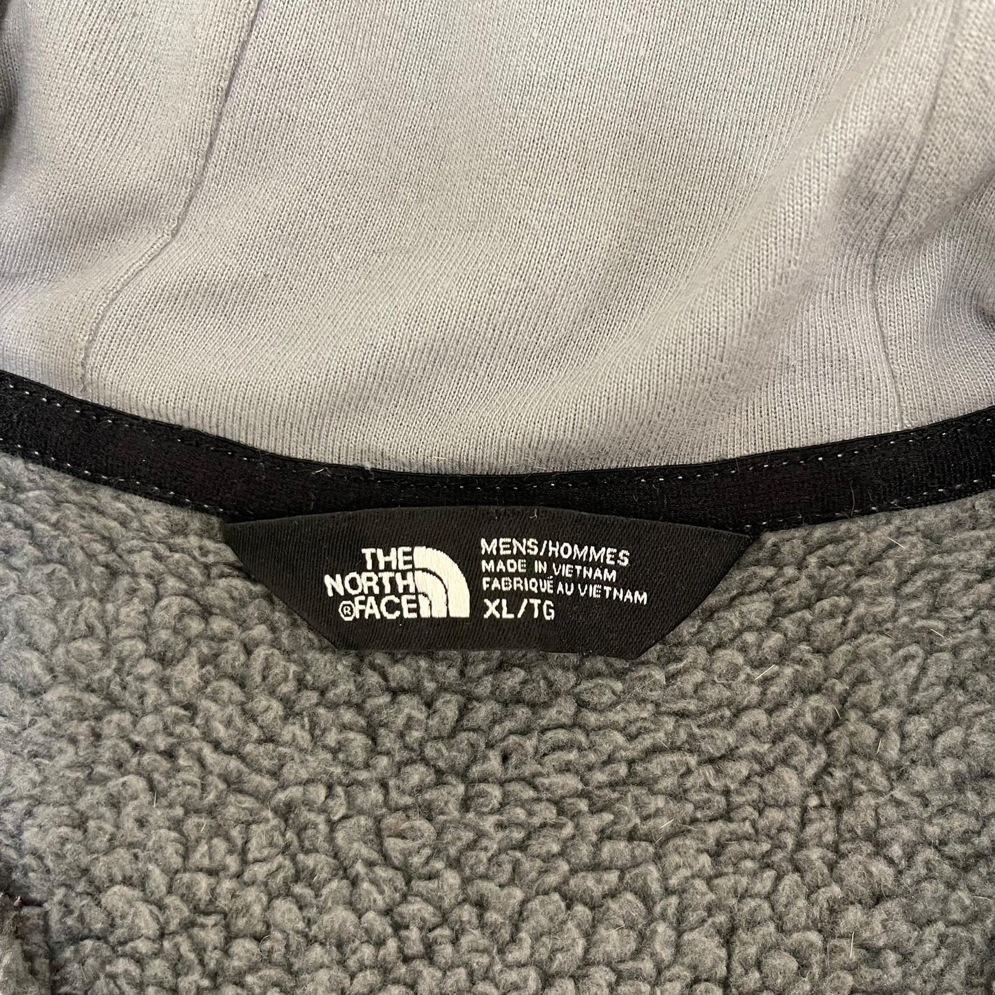 GC237 THE NORTH FACE フリーストップス 裏ボアトップス 裏ボア トップス グレー メンズ サイズXL
