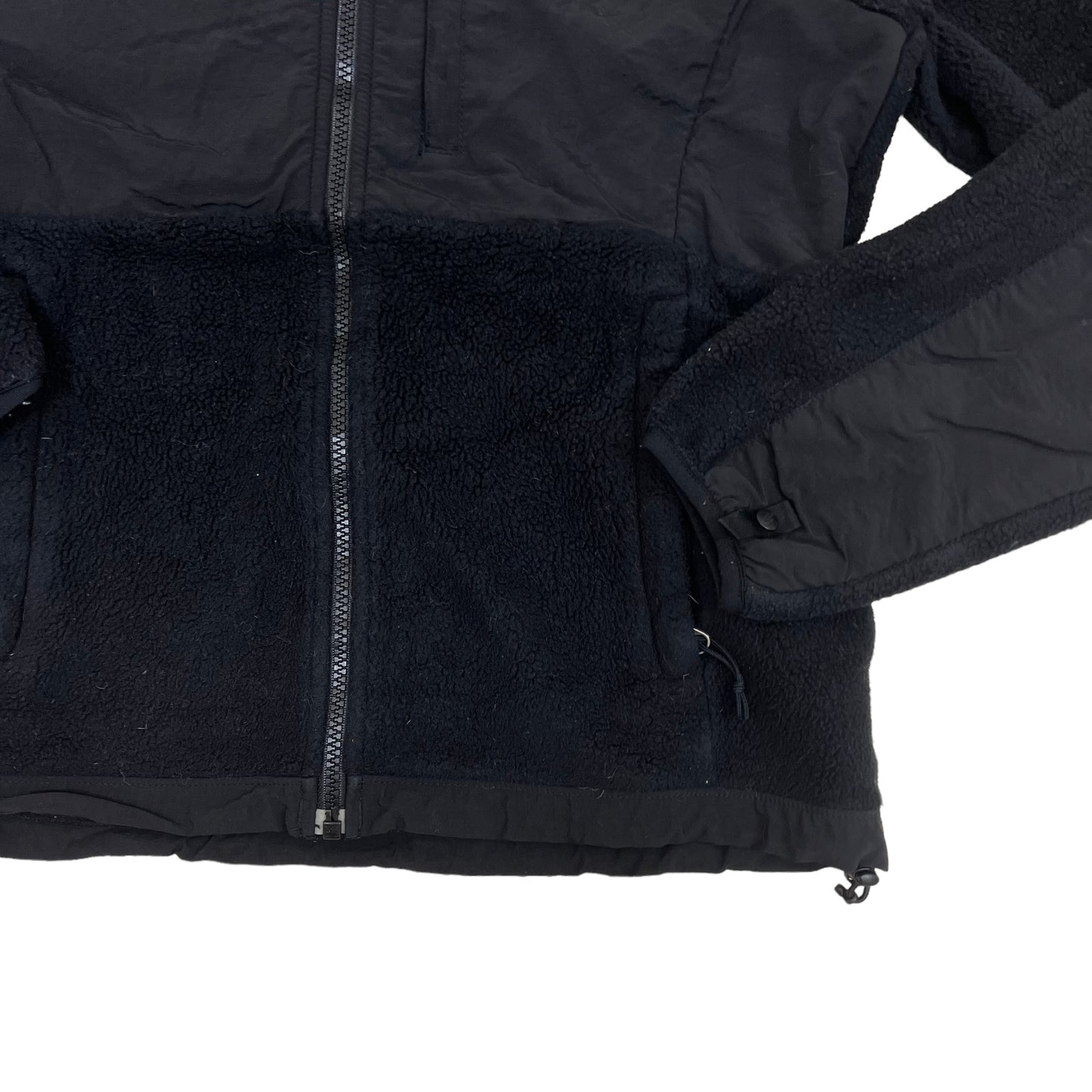 GM390 THE NORTH FACE ザノースフェイス 長袖 ジップアップ フリース ジャケット 上着 羽織り トップス ブラック レディース S