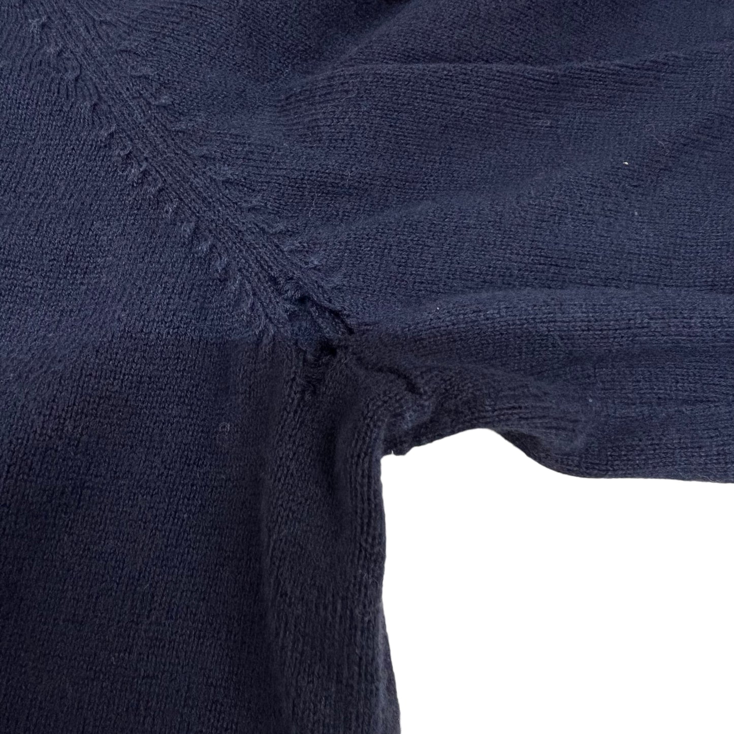 GM16 TOMMY HILFIGER トミーヒルフィガー ニット セーター トップス ネイビー メンズ XL