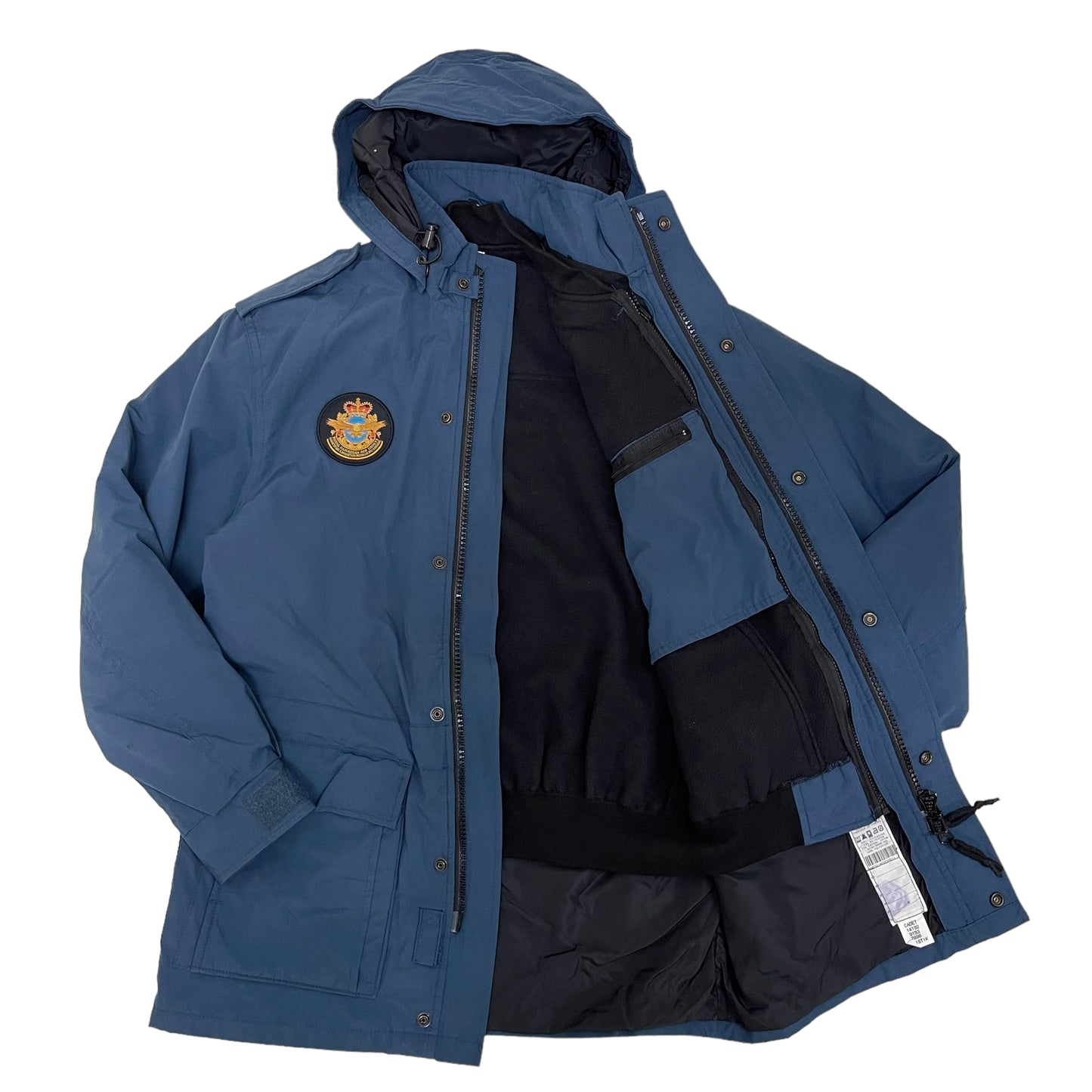 GC142 ROYAL CANADIAN AIR CADETS ミリタリージャケット カナダ空軍 軍服 ネイビー メンズ インナー着脱可能