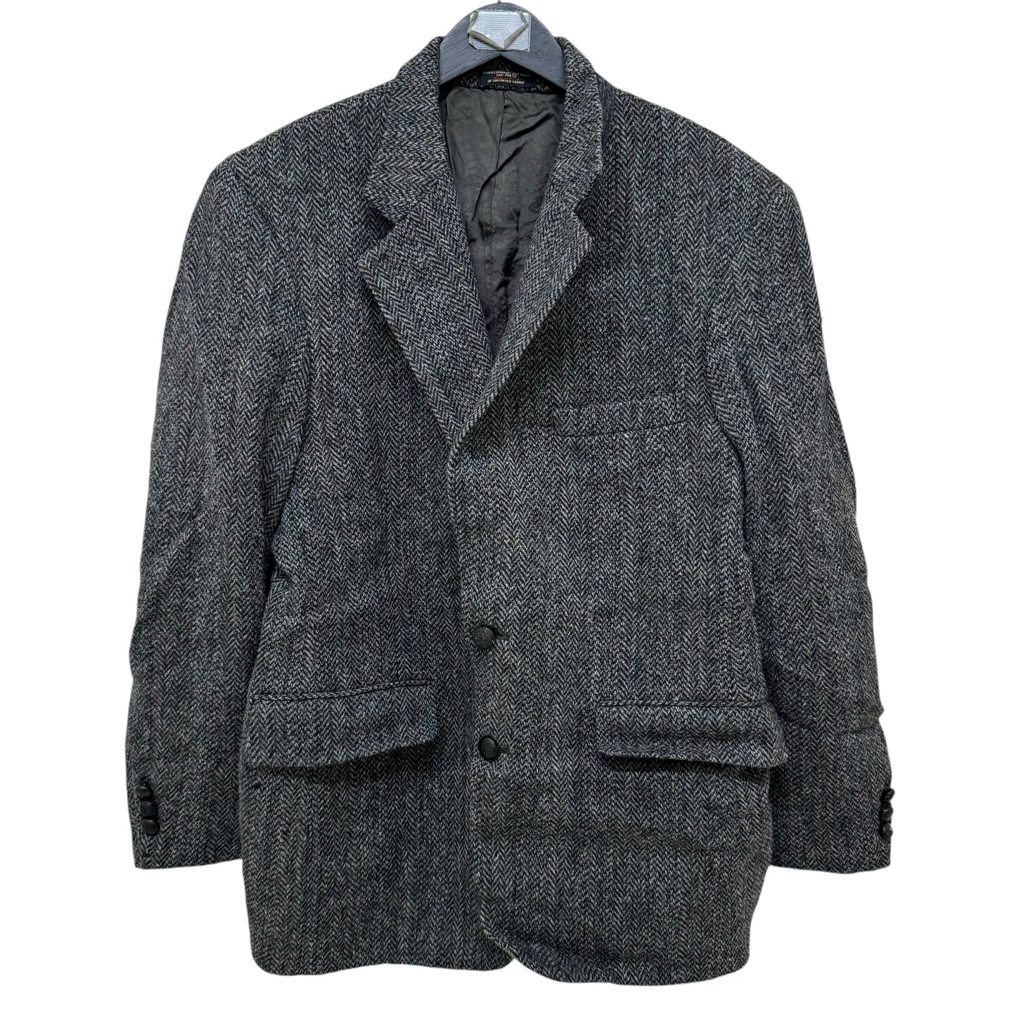 GC951 USA製 HARRIS TWEED ハリスツイード テーラードジャケット ウールジャケット ジャケット ウール100% 長袖 メンズ