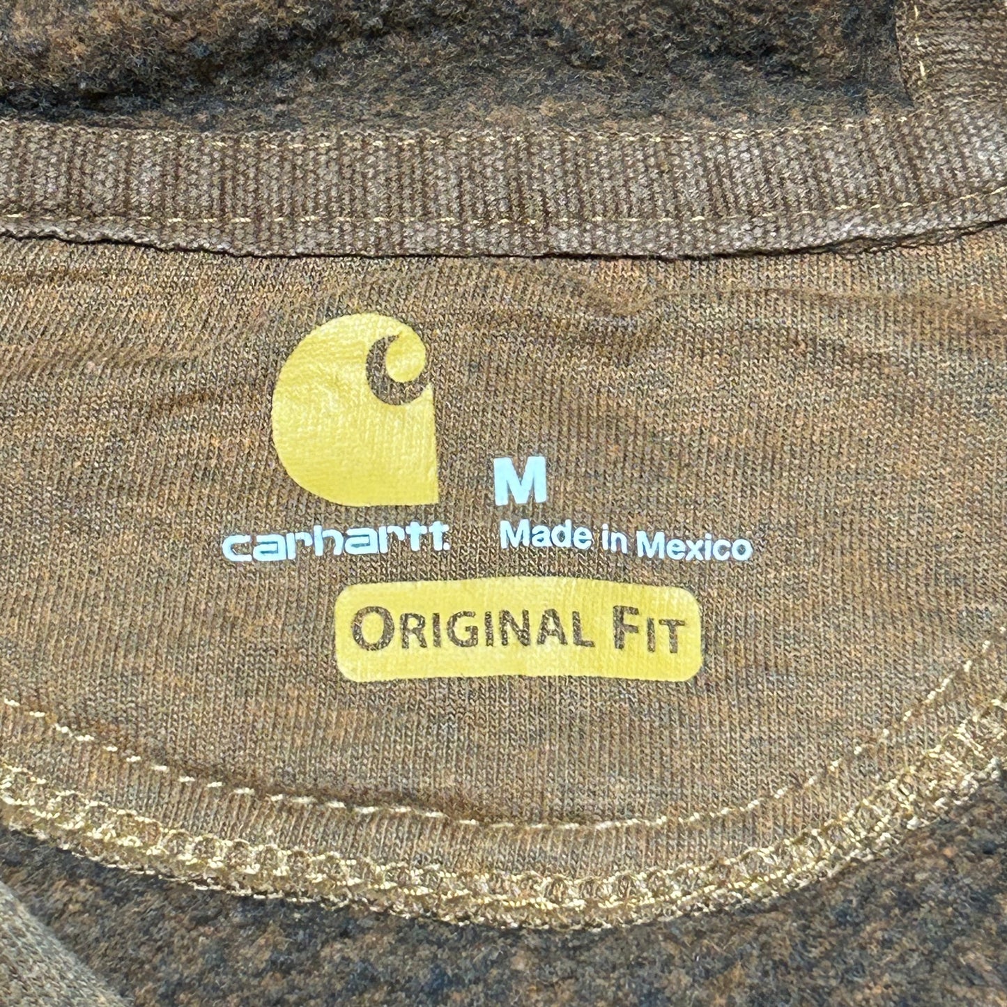 GH7 CARHARTT スウェット パーカー メンズ M ブラウン