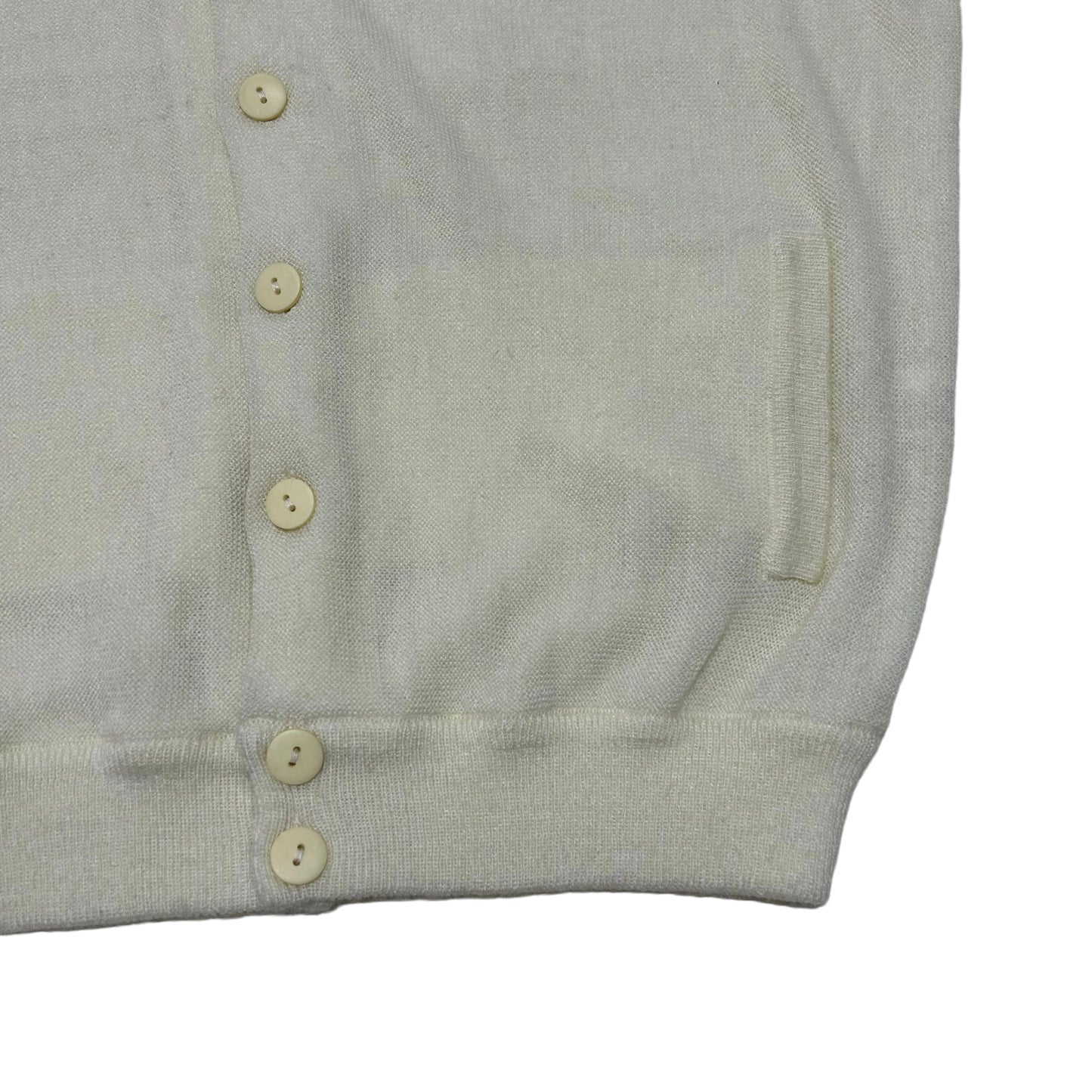 GH3 CHEMISE LACOSTE ラコステ カーディガン M クリーム