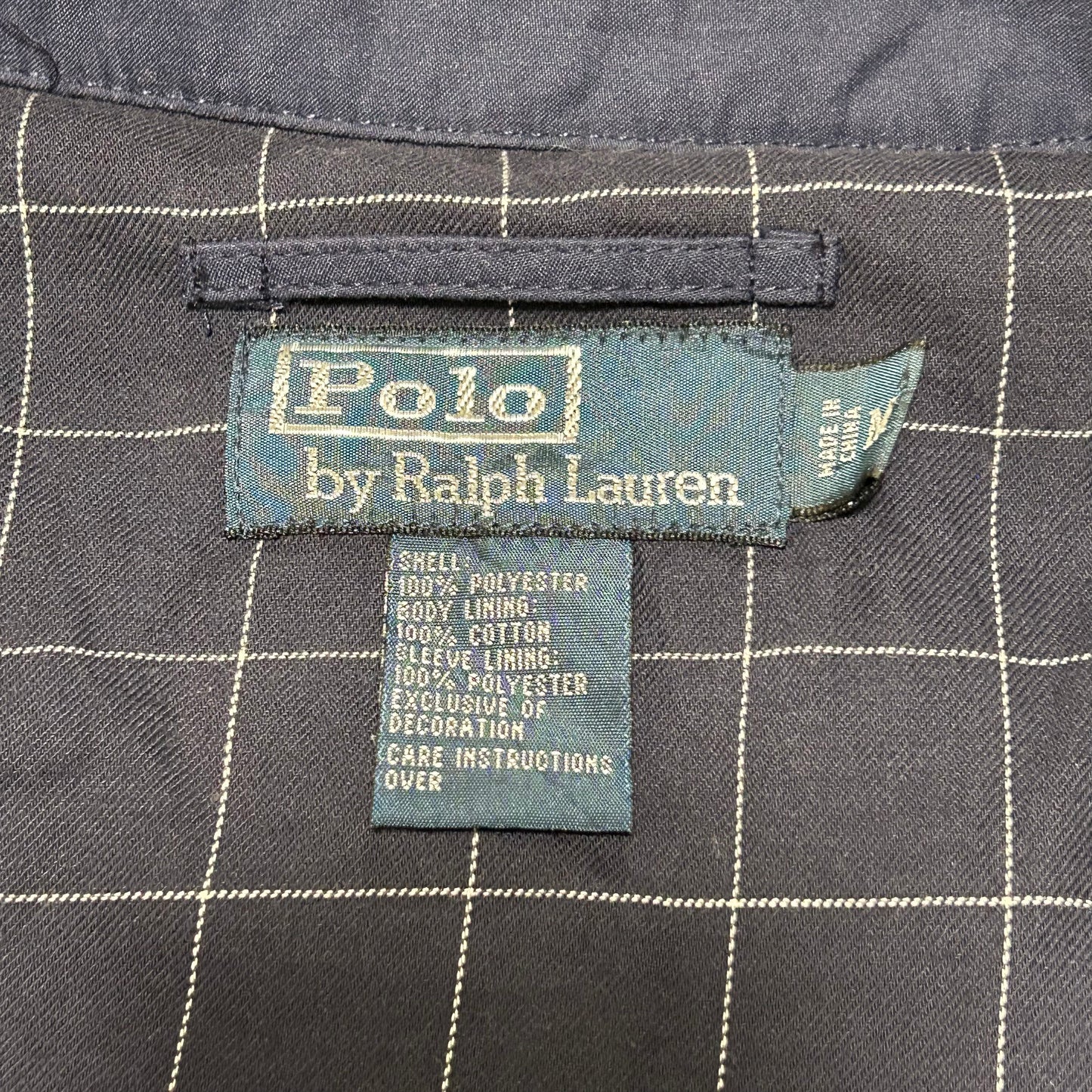 GH16 POLO RALPH LAUREN スウィングトップジャケット メンズ M ネイビー