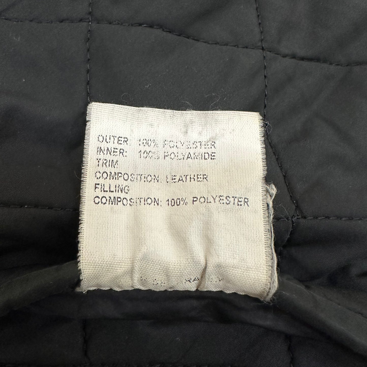 GN55 Barbour バブアー キルティング ジャケット ブラック サイズL