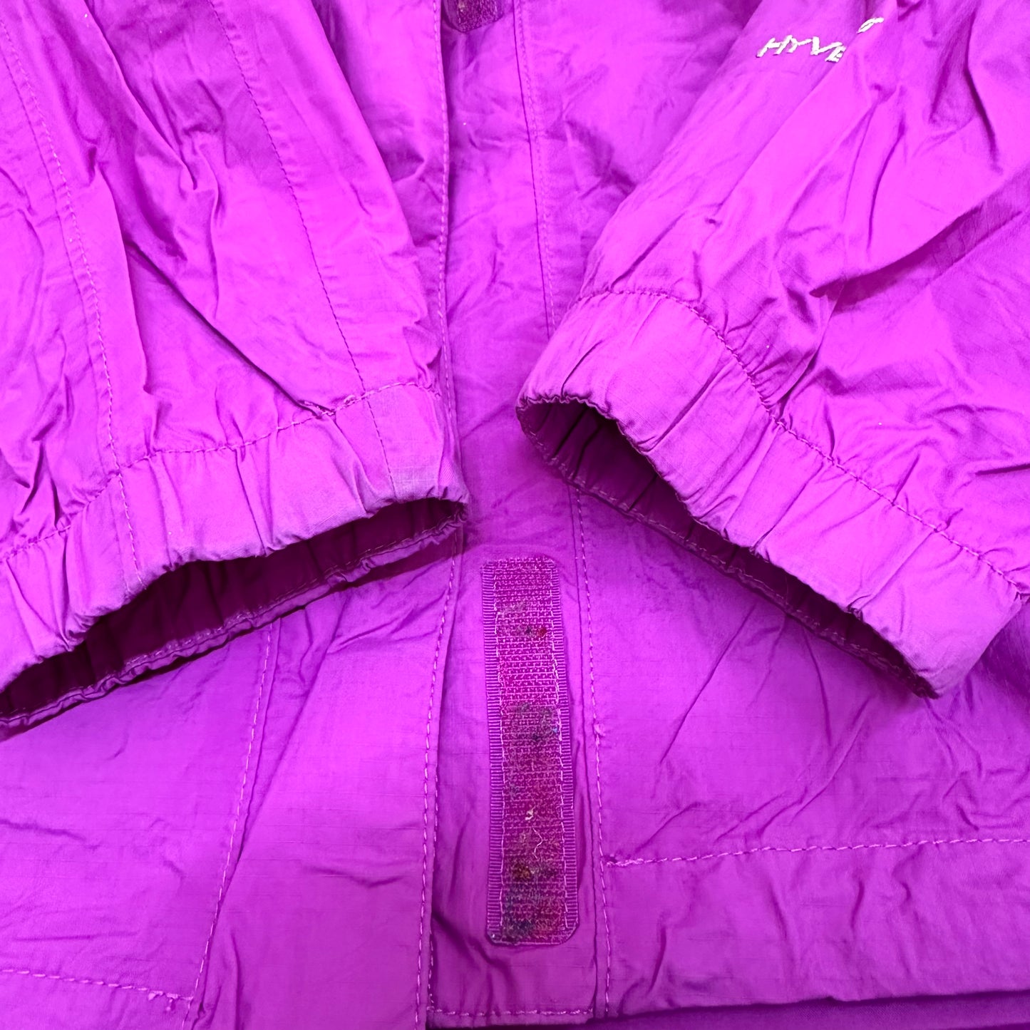 GN147 THE NORTH FACE ザ・ノースフェイス HYVENT マウンテンパーカー XL/TG WOMENS パープル系