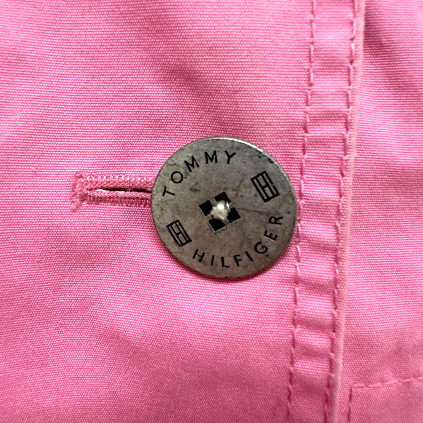 GN135 TOMMY HILFIGER トミーヒルフィガー トレンチコート ピンク woman 2X