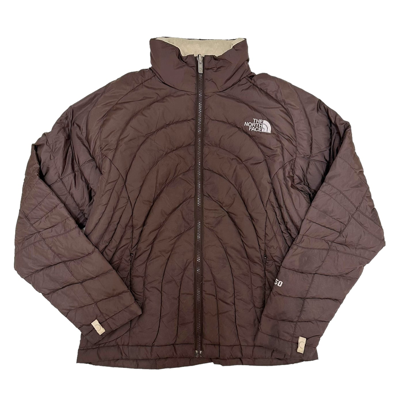 GN142 THE NORTH FACE ザ・ノースフェイス 550 ダウンジャケット ブラウン系 S/P WOMENS