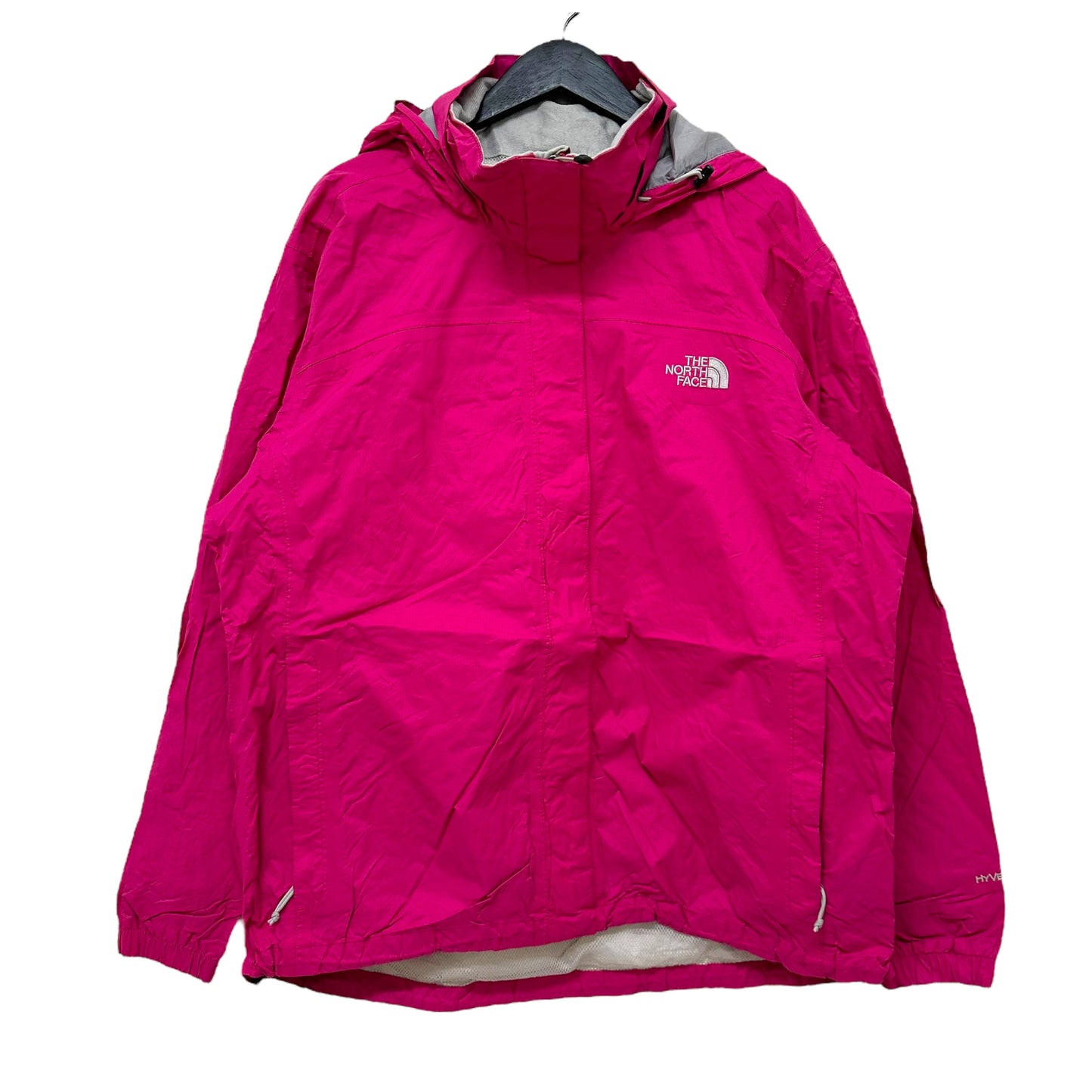 GN143 THE NORTH FACE ザ・ノースフェイス HYVENT ナイロンパーカー XL/TG WOMENS マゼンタ系