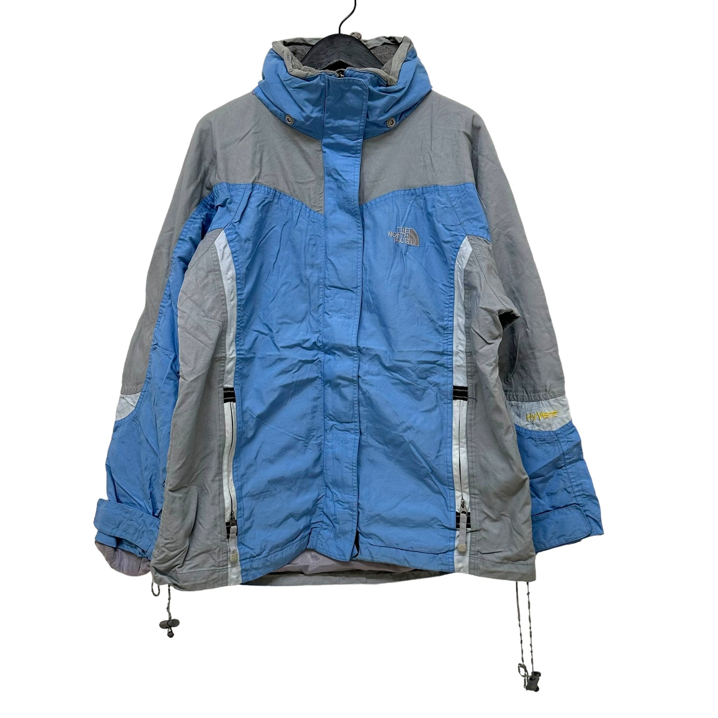 GN145 THE NORTH FACE ザ・ノースフェイス SUMMIT SERIES HYVENT マウンテンパーカー L/G WOMENS ライトブルー×グレー