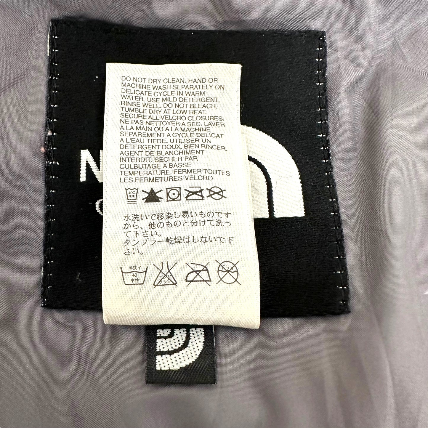 GN146 THE NORTH FACE ザ・ノースフェイス 600フィル ダウンベスト XL/TG GIRL'S ライラック系