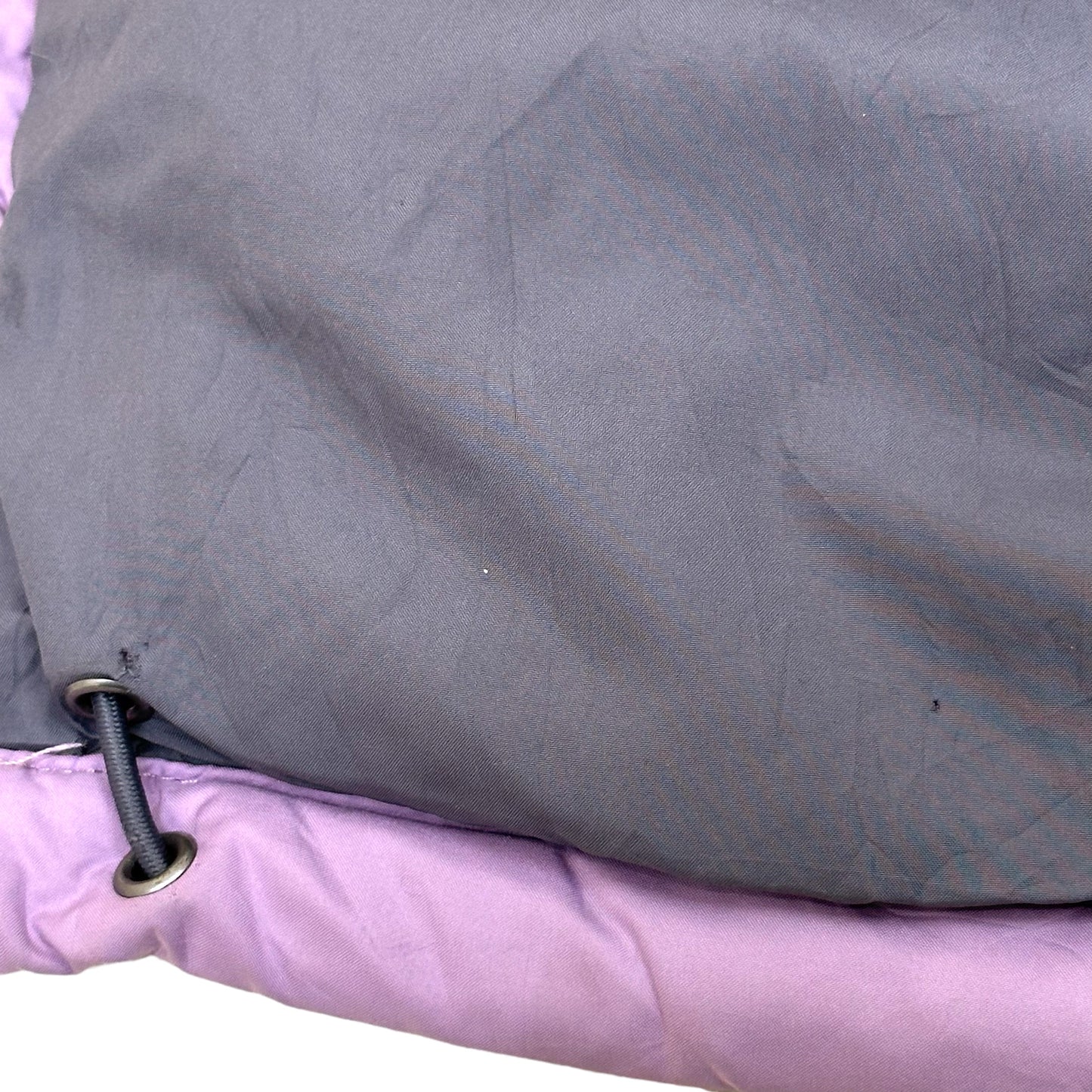 GN146 THE NORTH FACE ザ・ノースフェイス 600フィル ダウンベスト XL/TG GIRL'S ライラック系