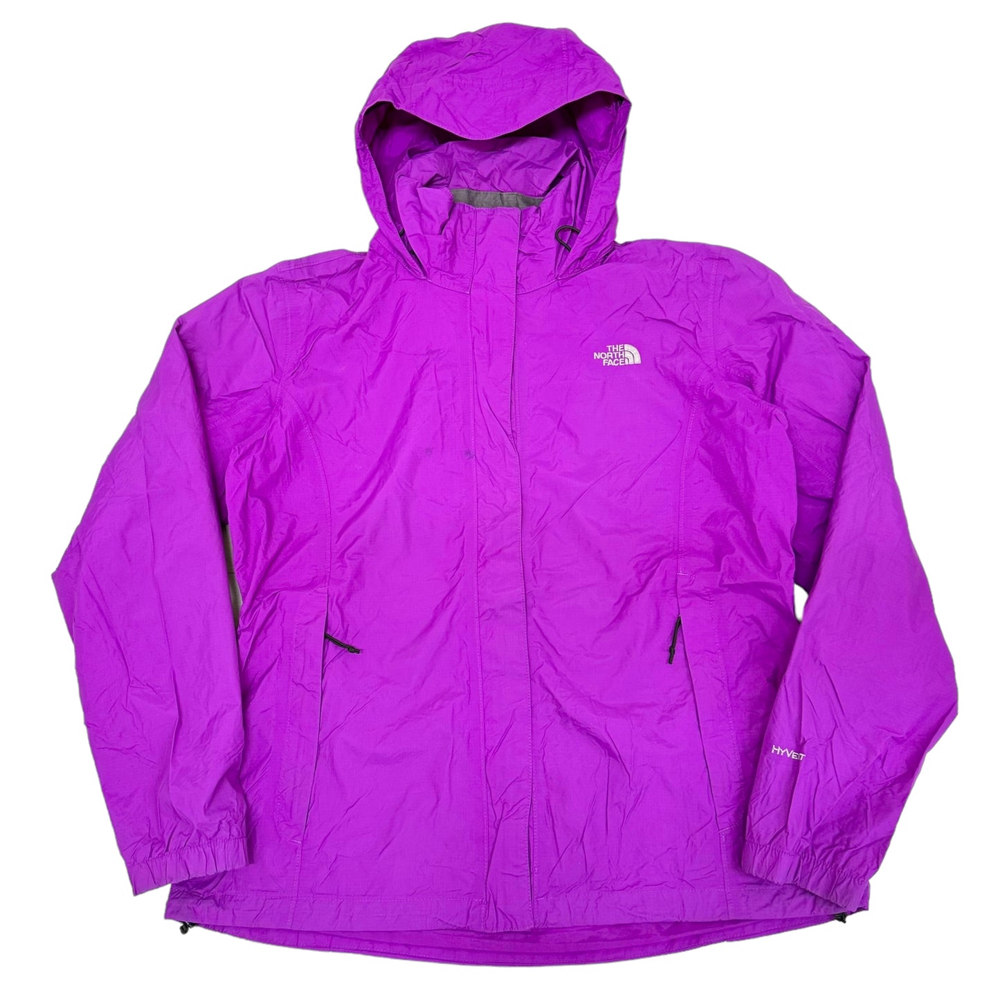 GN147 THE NORTH FACE ザ・ノースフェイス HYVENT マウンテンパーカー XL/TG WOMENS パープル系