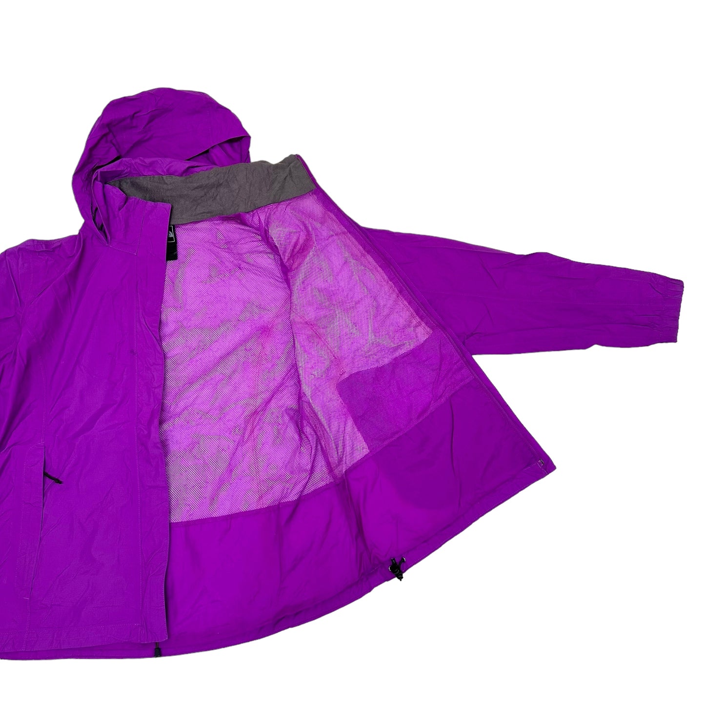 GN147 THE NORTH FACE ザ・ノースフェイス HYVENT マウンテンパーカー XL/TG WOMENS パープル系