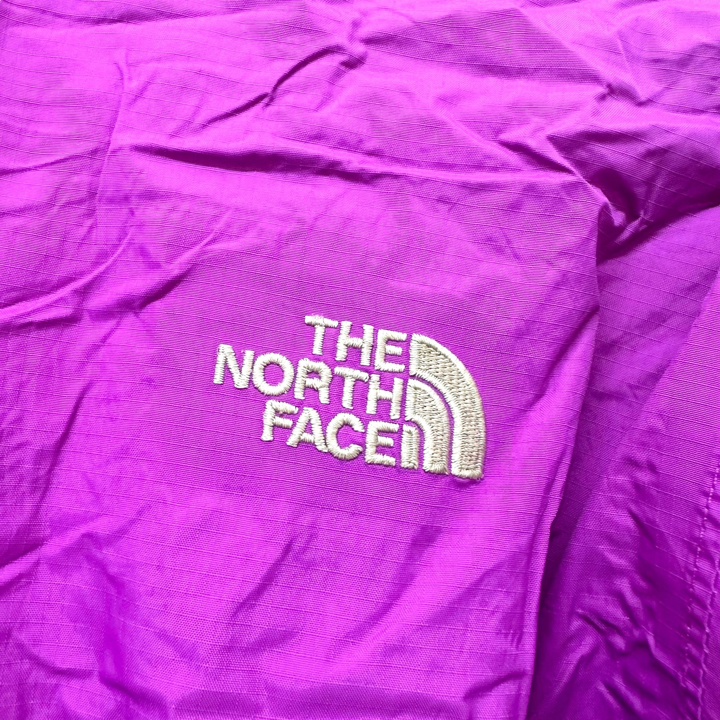 GN147 THE NORTH FACE ザ・ノースフェイス HYVENT マウンテンパーカー XL/TG WOMENS パープル系