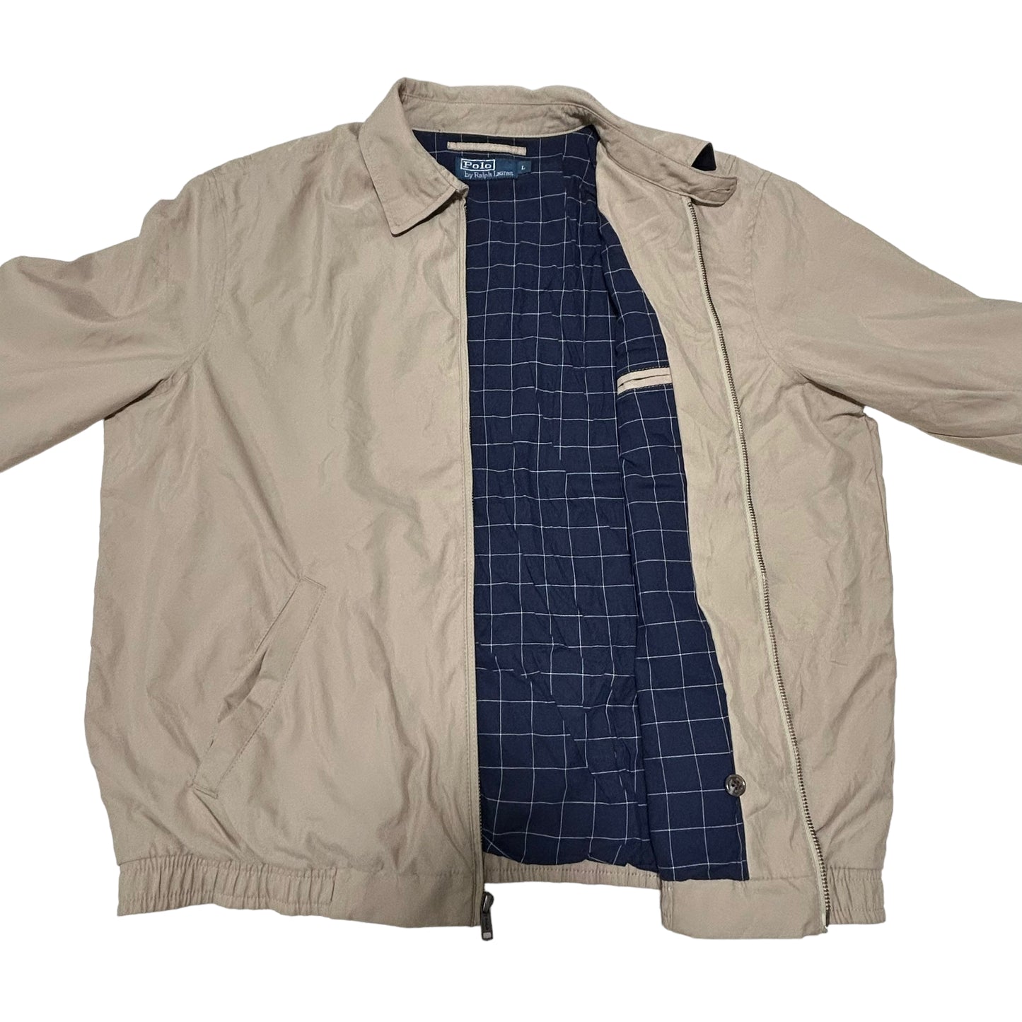 GH14 POLO RALPH LAUREN スウィングトップジャケット メンズ L ベージュ