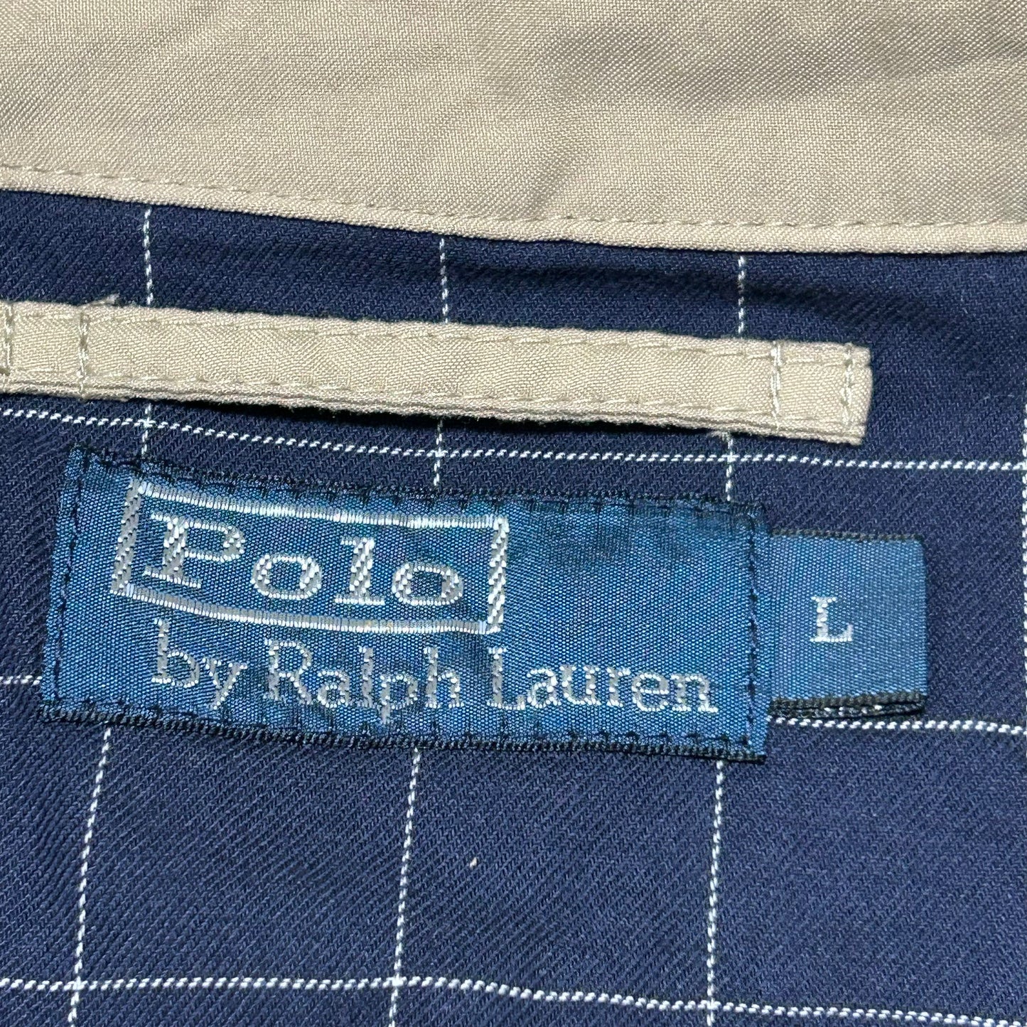 GH14 POLO RALPH LAUREN スウィングトップジャケット メンズ L ベージュ