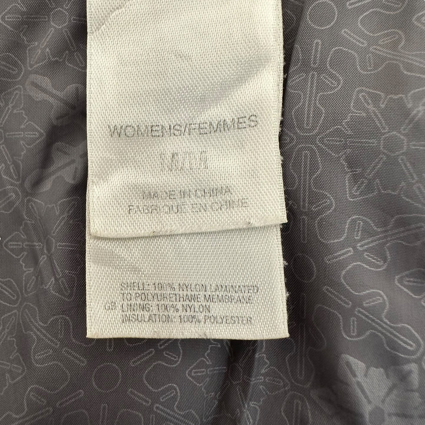 GN151 THE NORTH FACE ザ・ノースフェイス HyVent ナイロンジャケット 厚手 WOMEN レッド×ホワイト M/M