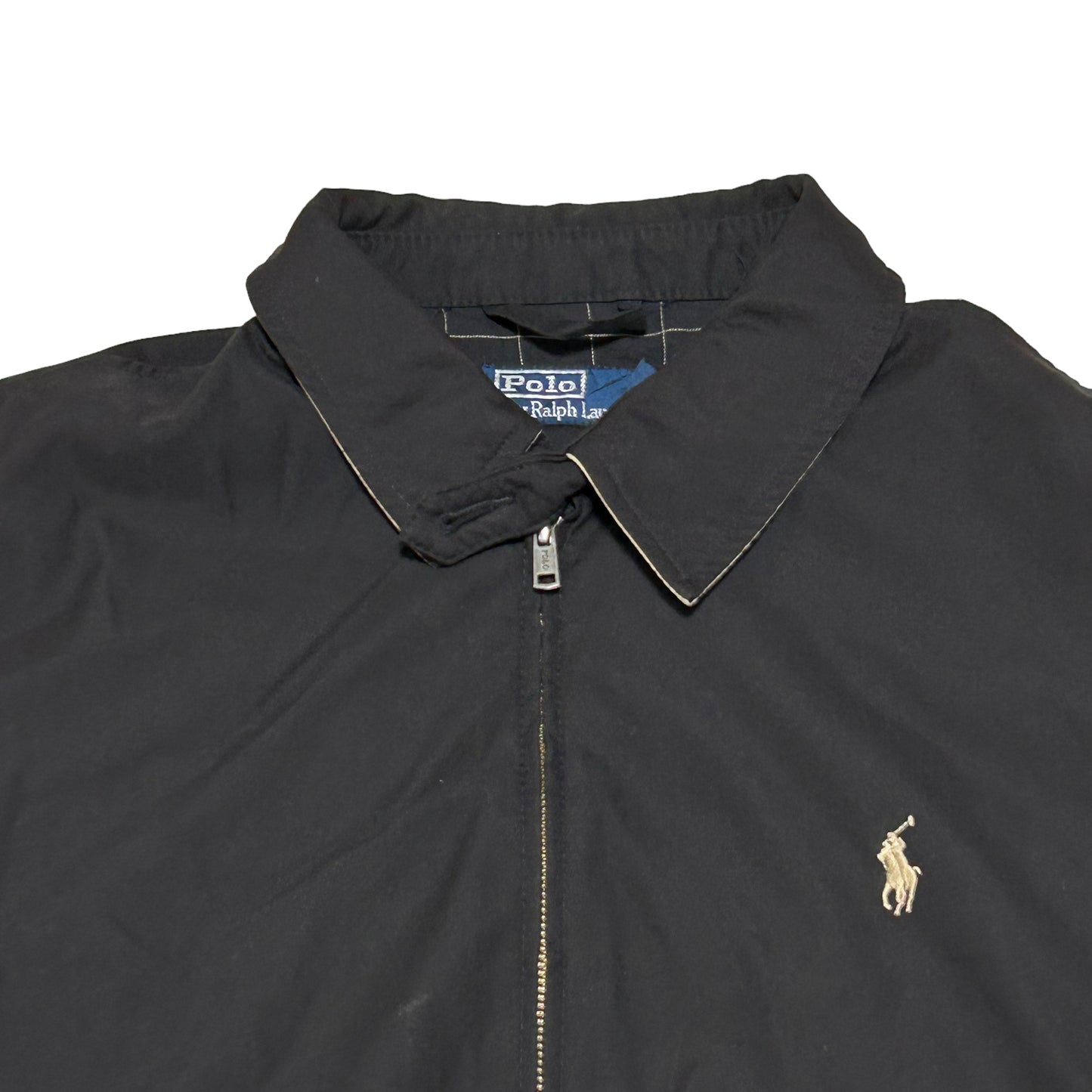 GH15 POLO RALPH LAUREN スウィングトップジャケット メンズ XL ブラック