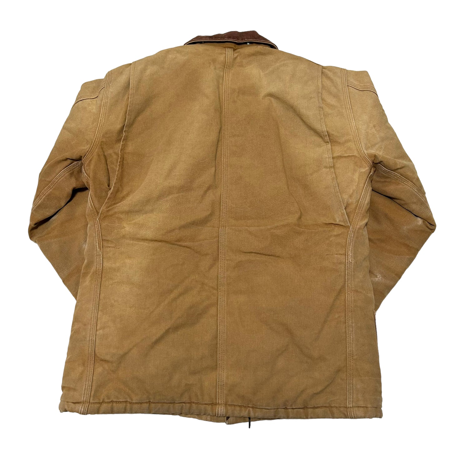 GH18 CARHARTT USA製 ダック地 ワークジャケット メンズ S キャメル