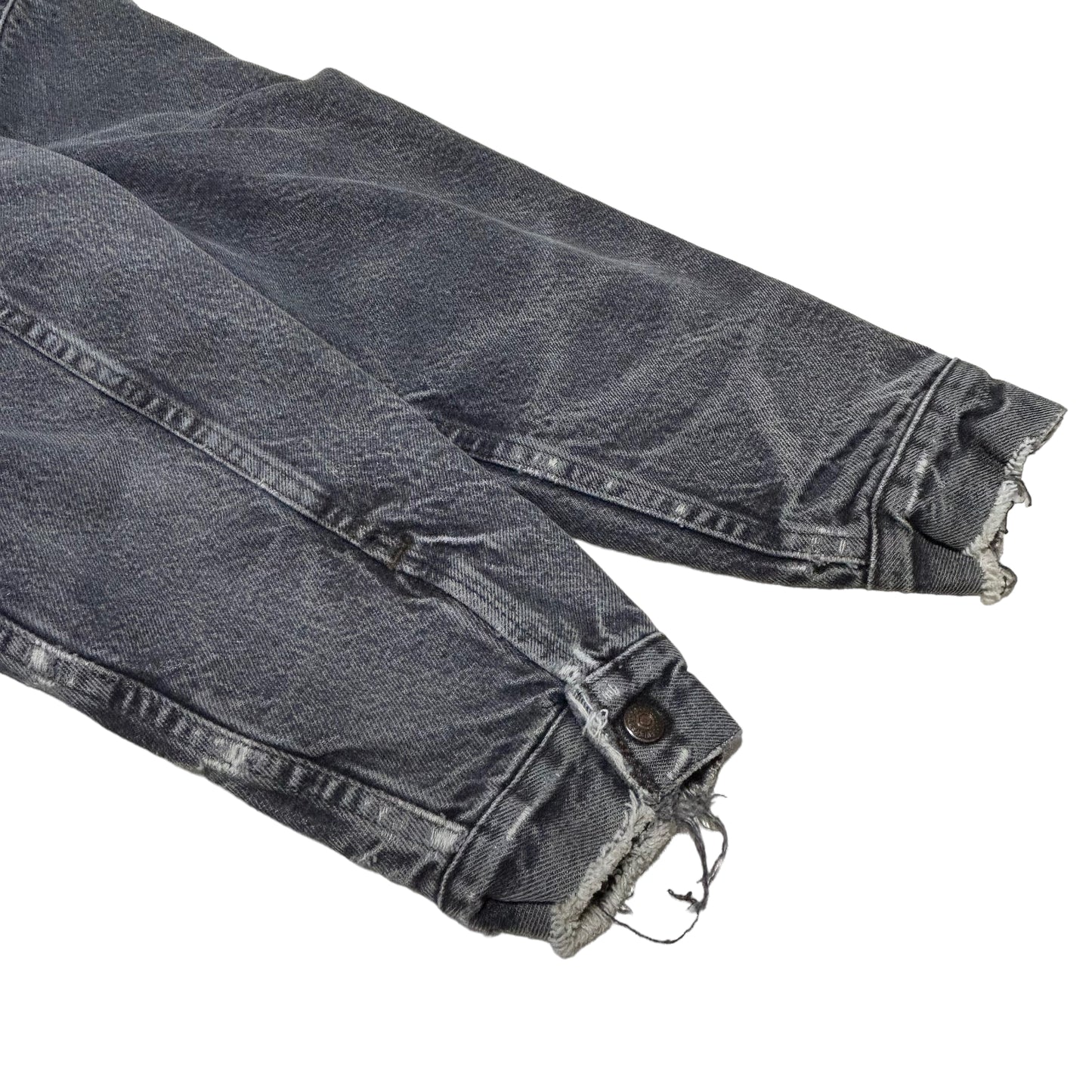 GH21 USA製 Levi's リーバイス デニムジャケット メンズ ダークグレー