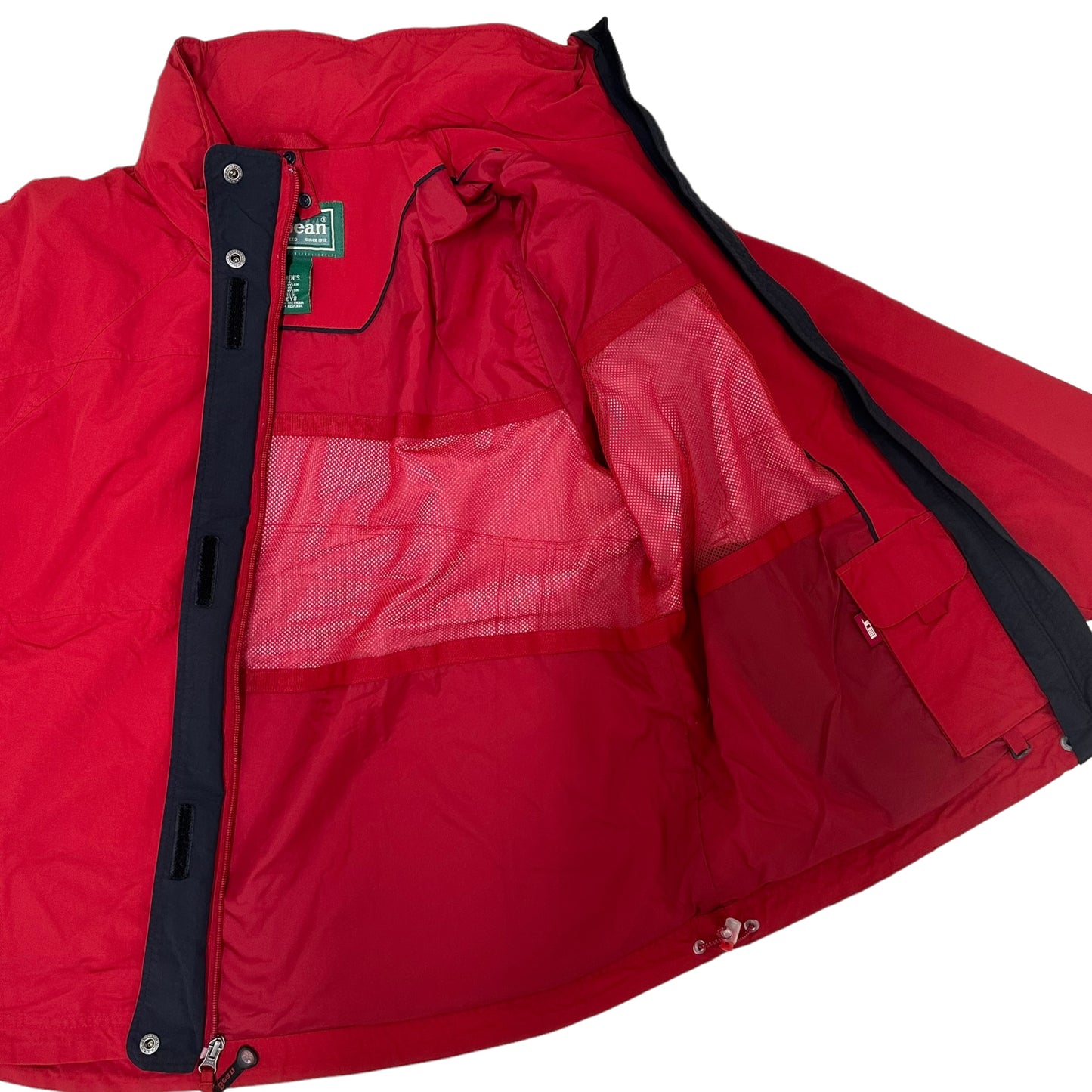 GN153 L.L.Bean エルエルビーン マウンテンパーカー レッド L WOMEN'S