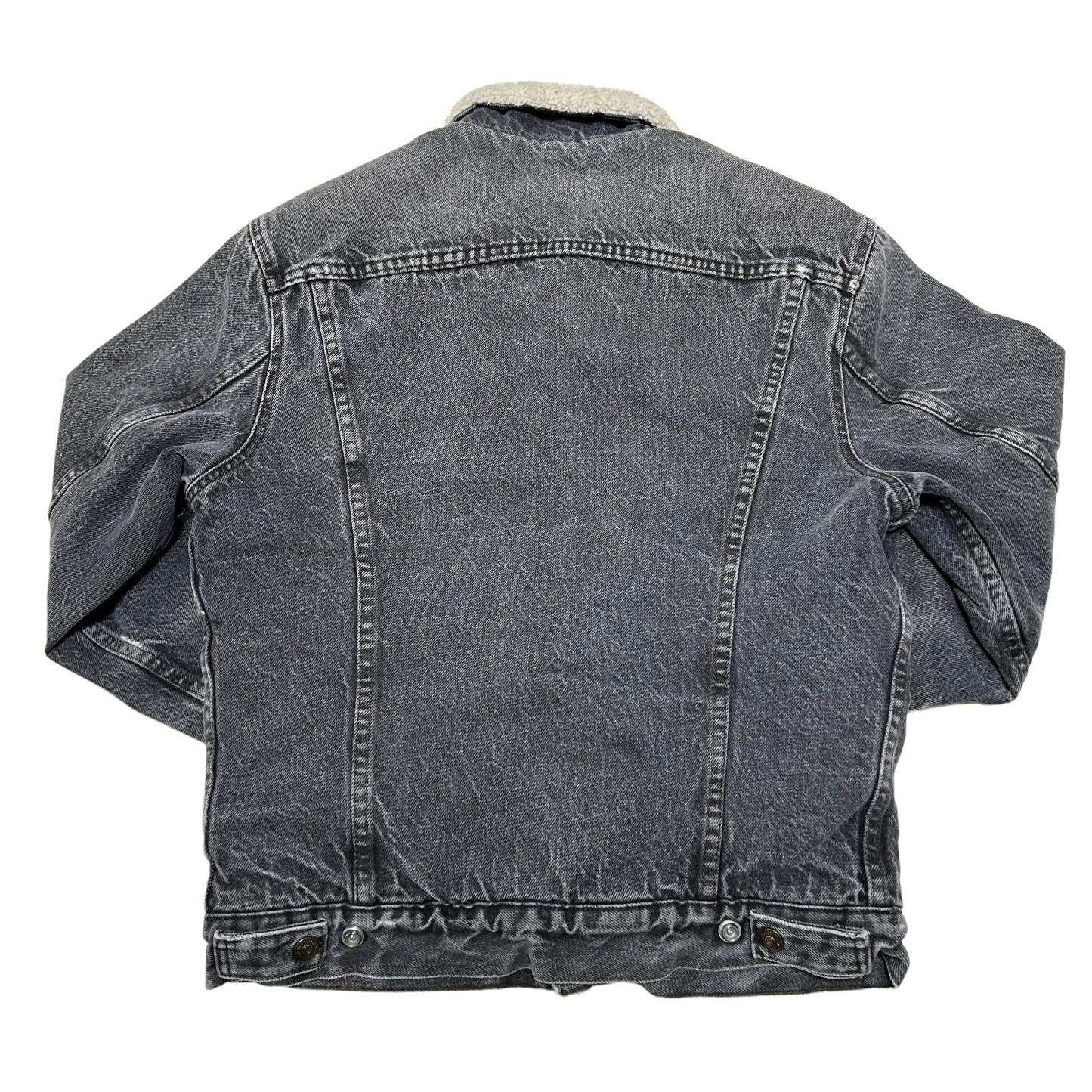 GH21 USA製 Levi's リーバイス デニムジャケット メンズ ダークグレー