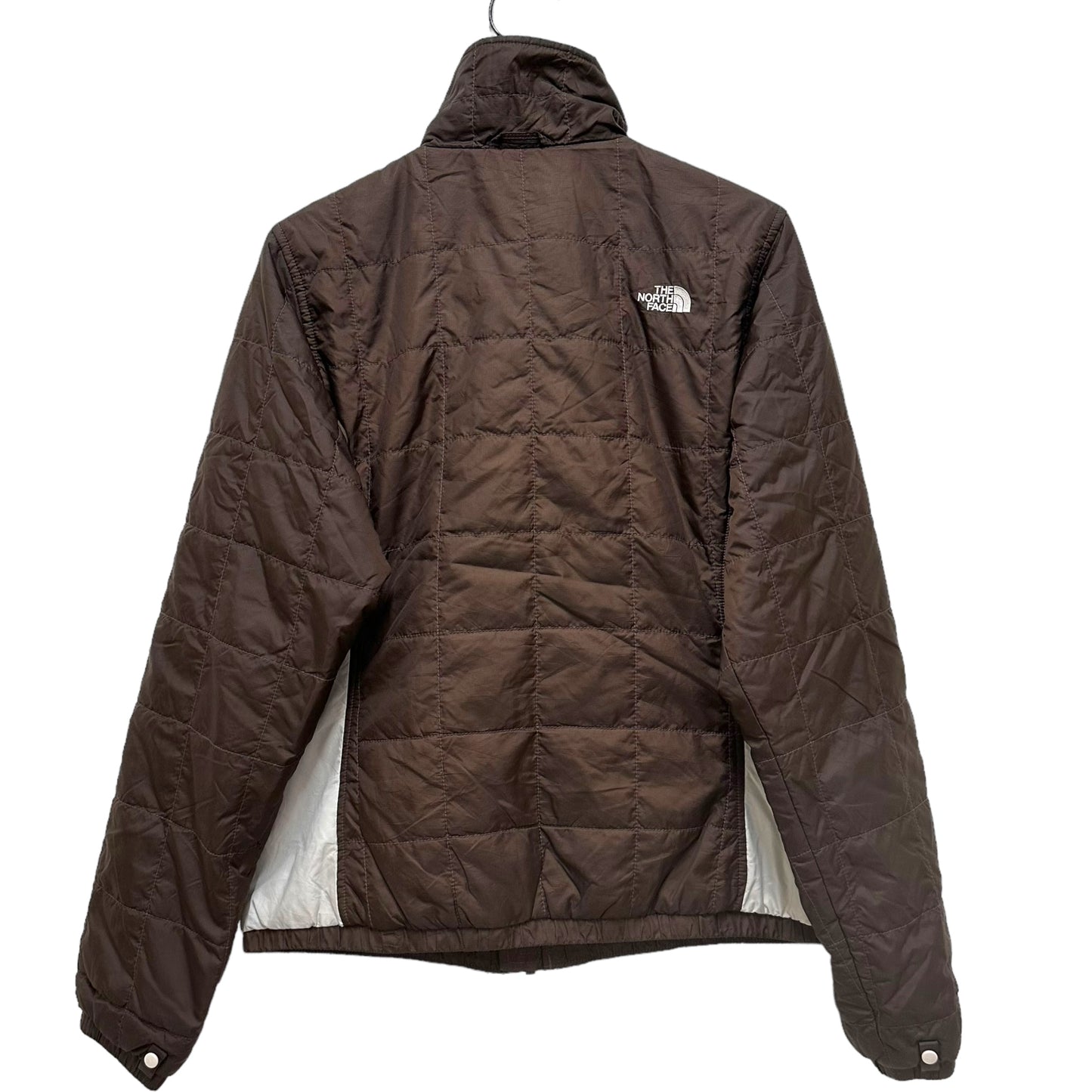 GN155 THE NORTH FACE ザ・ノースフェイス ナイロンジャケット ブラウン×ホワイト M/M WOMENS