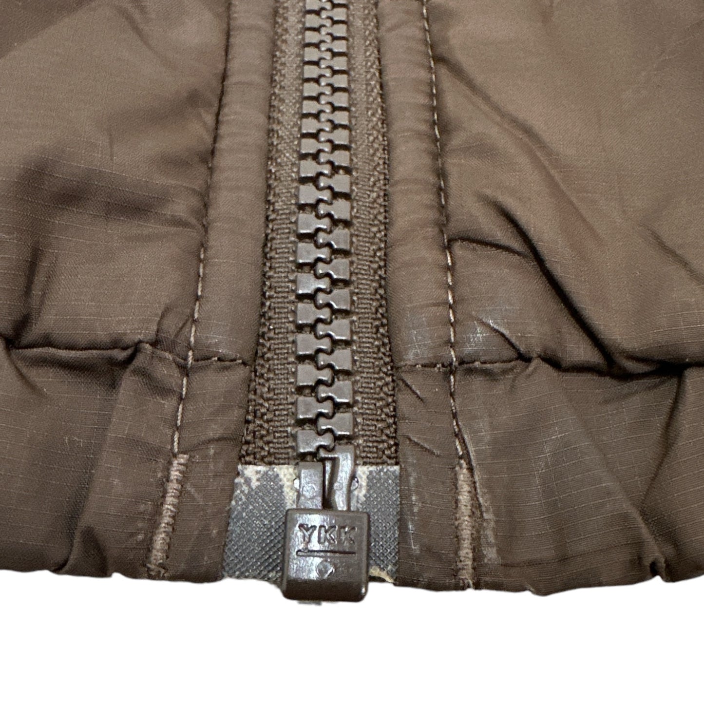 GN155 THE NORTH FACE ザ・ノースフェイス ナイロンジャケット ブラウン×ホワイト M/M WOMENS