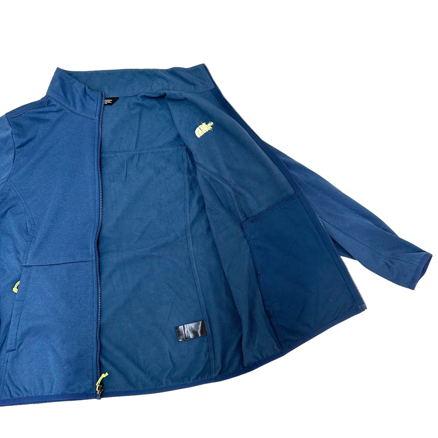 GN159 THE NORTH FACE ザ・ノースフェイス ジップアップジャケット ネイビー×ライトグリーン WOMENS XL/TG