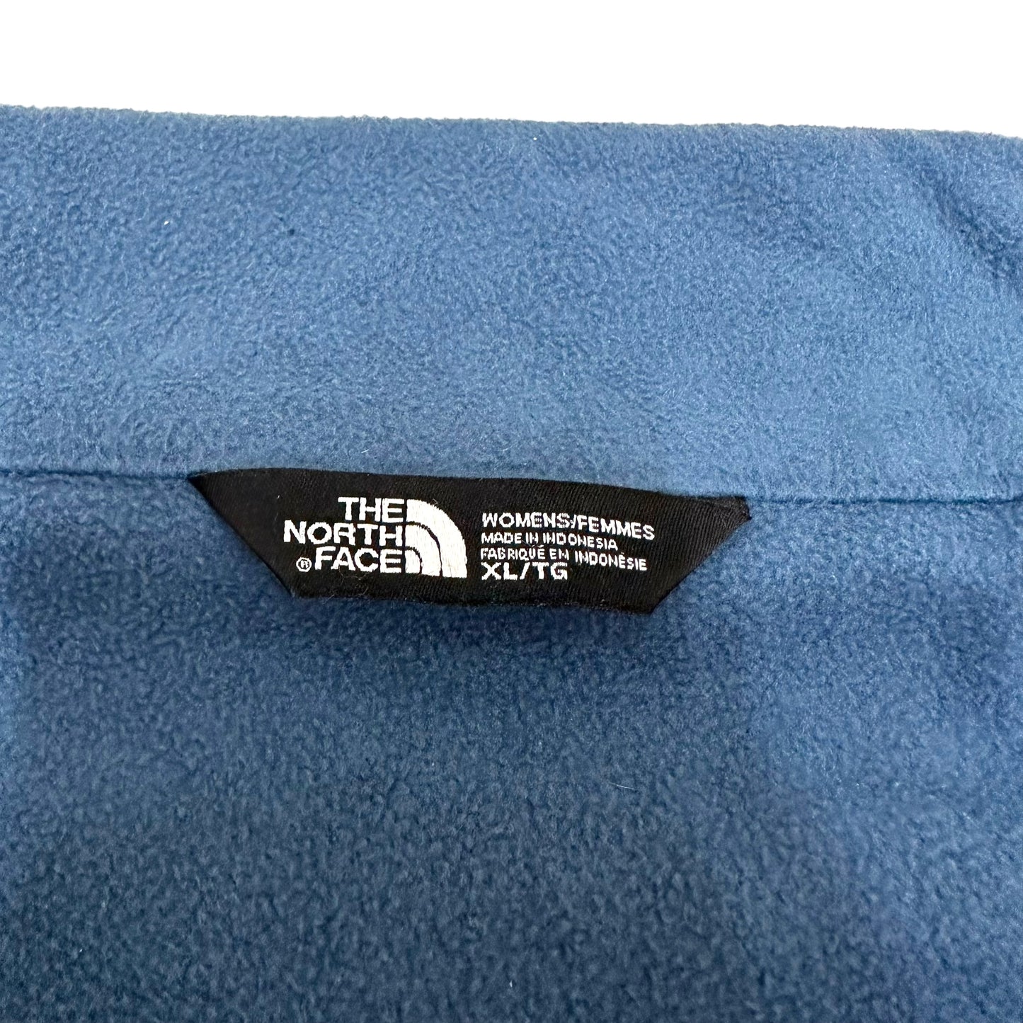 GN159 THE NORTH FACE ザ・ノースフェイス ジップアップジャケット ネイビー×ライトグリーン WOMENS XL/TG