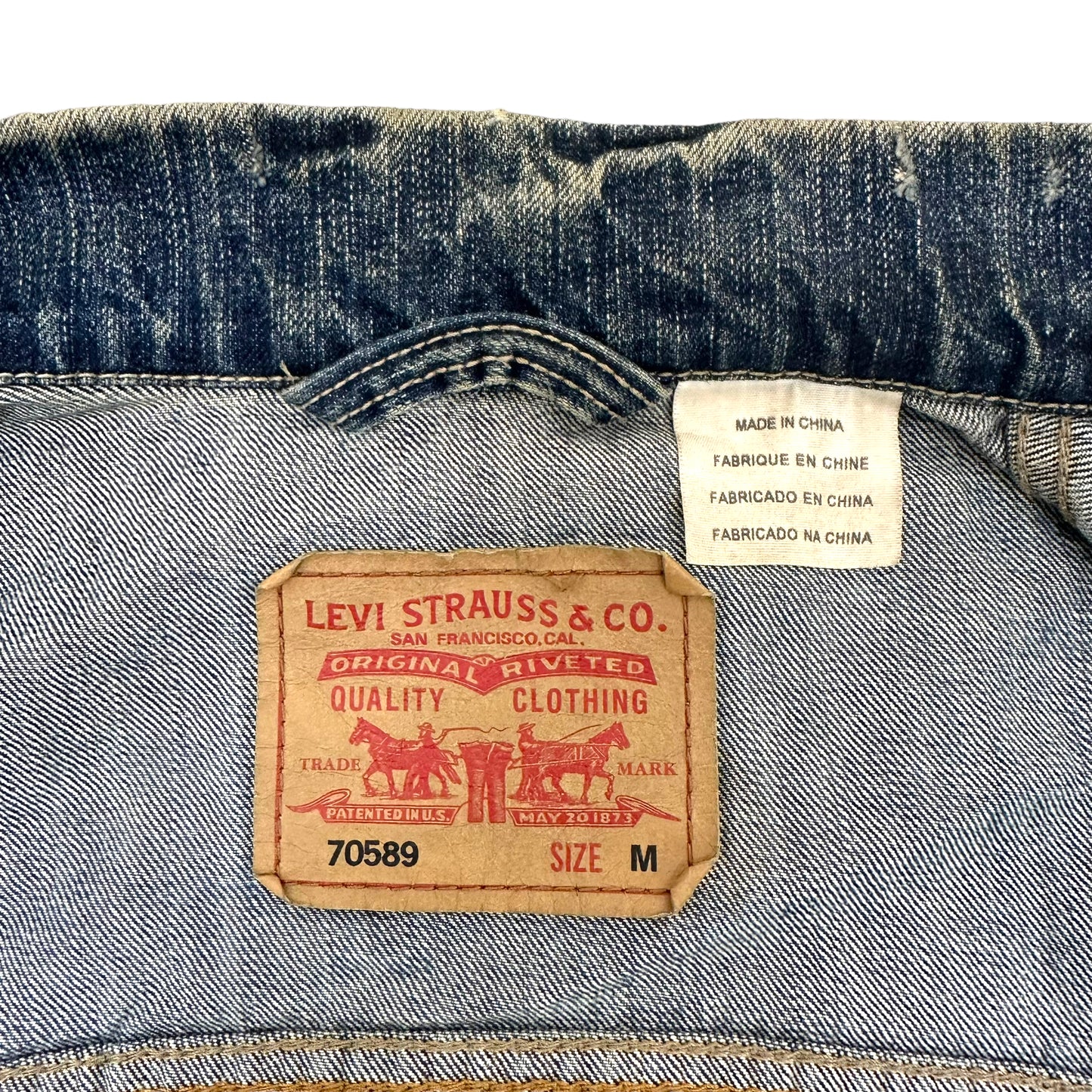 GN3 LEVI’S リーバイス 70589 デニム ジャケット M