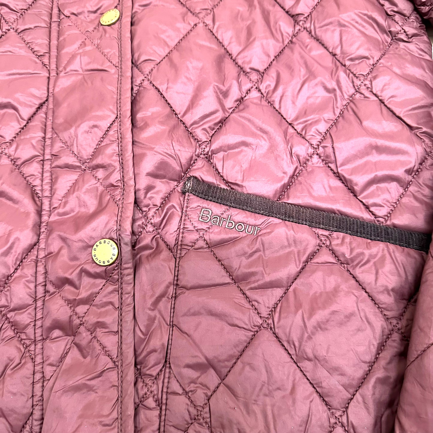 GN31 Barbour バブアー キルティング ジャケット UK8