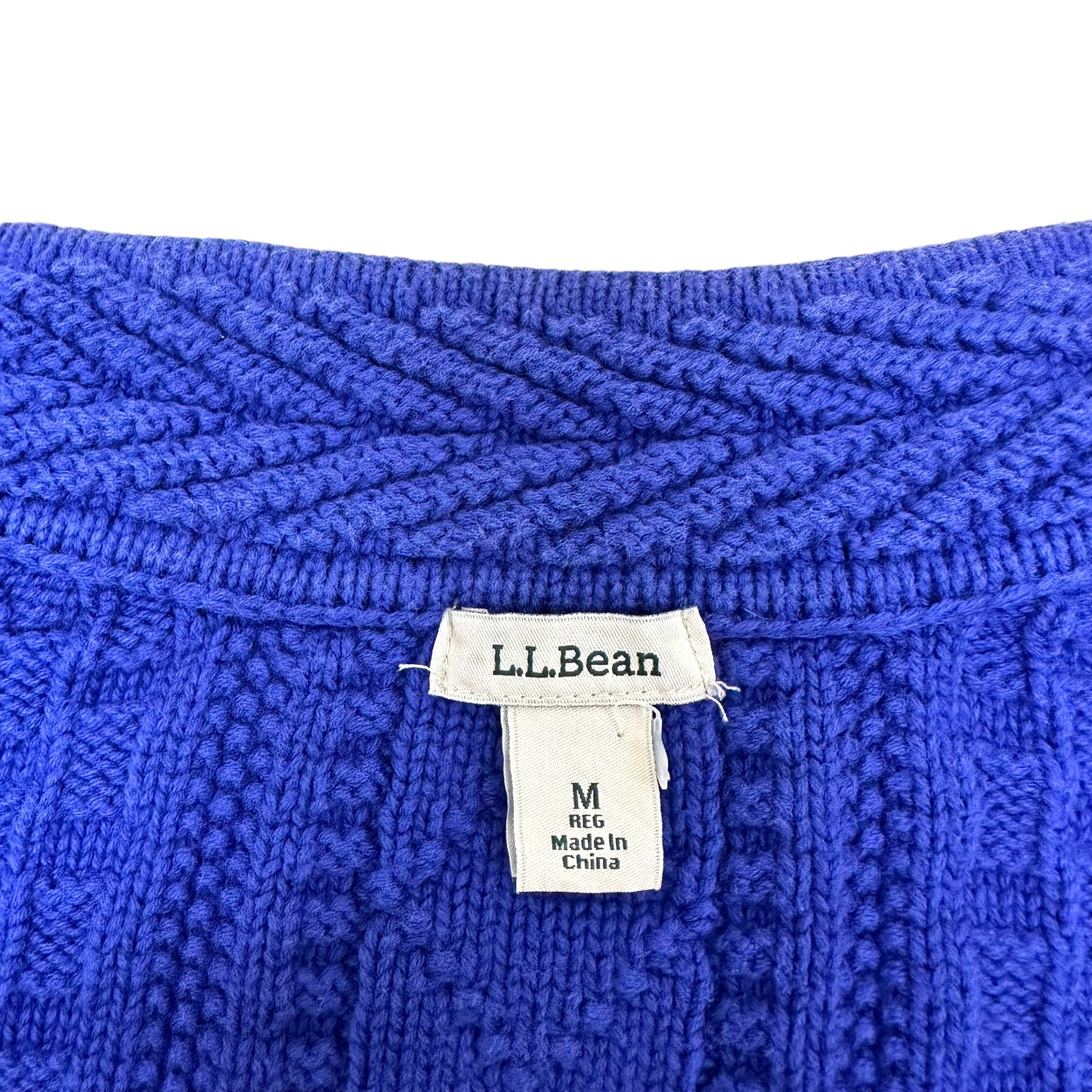 GN32 L.L.Bean エルエルビーン ニット カーディガン セーター M