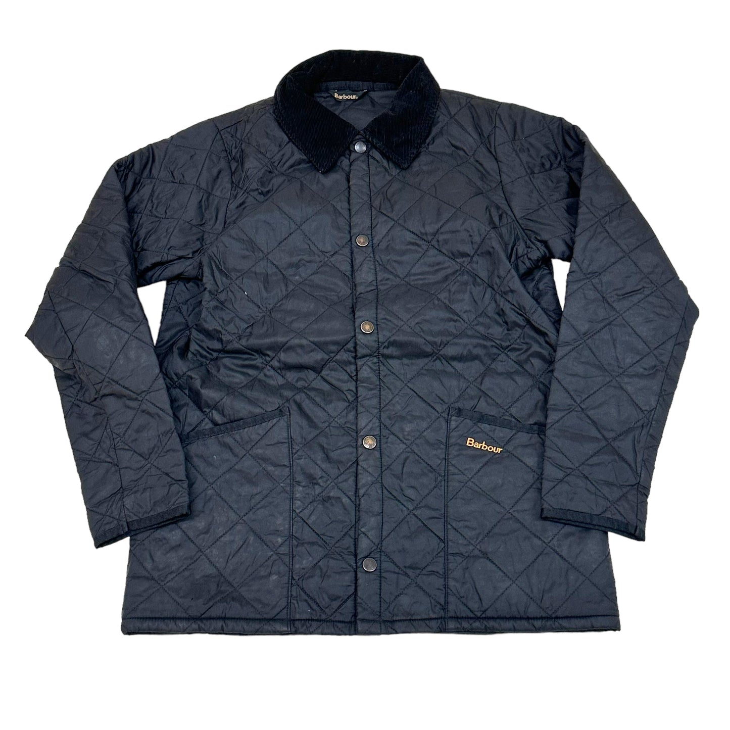GN46 Barbour バブアー キルティングジャケット ブラック XL
