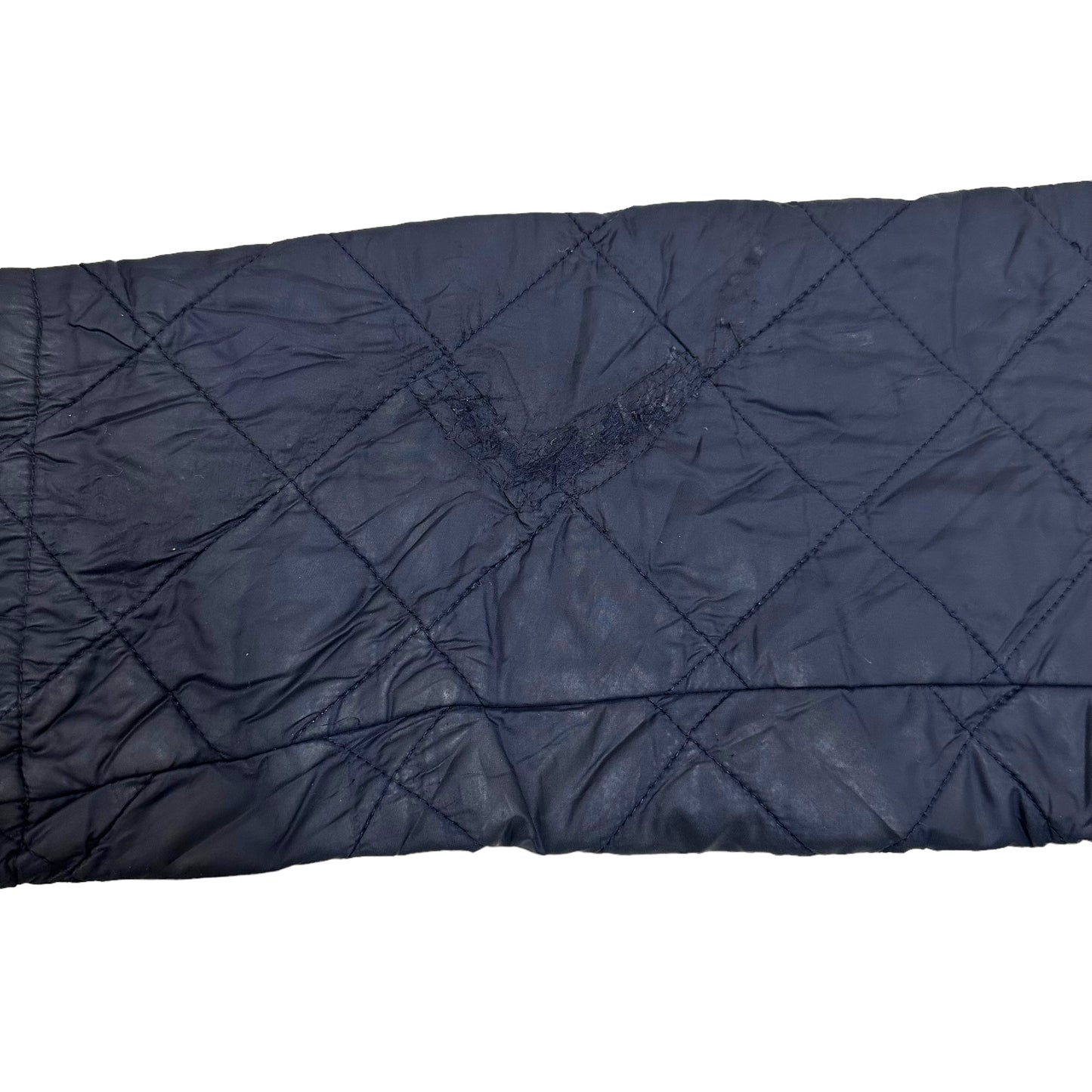 GN56 Barbour INTERNATIONAL バブアー キルティング ジャケット ネイビー系 サイズXXL